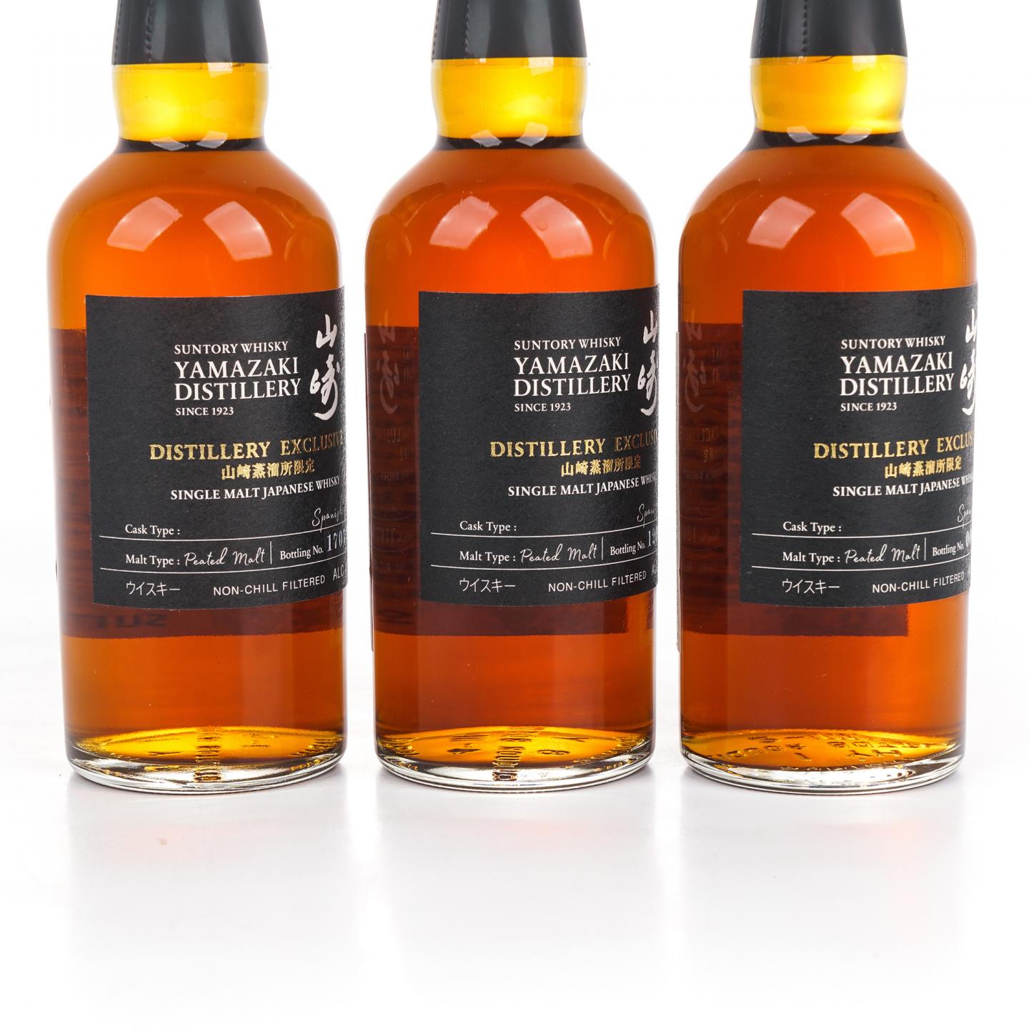 【中样】山崎蒸馏所限定 Peated Malt 180ml*3支组