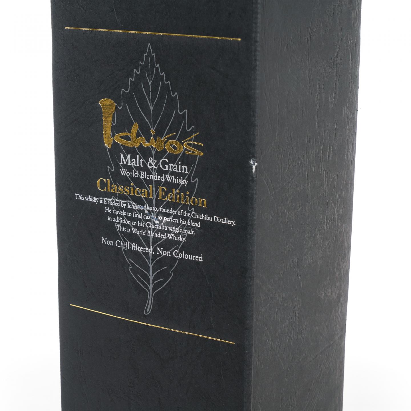 秩父 黑叶 Ichiro’s Malt & Grain Classical Edition 2支组