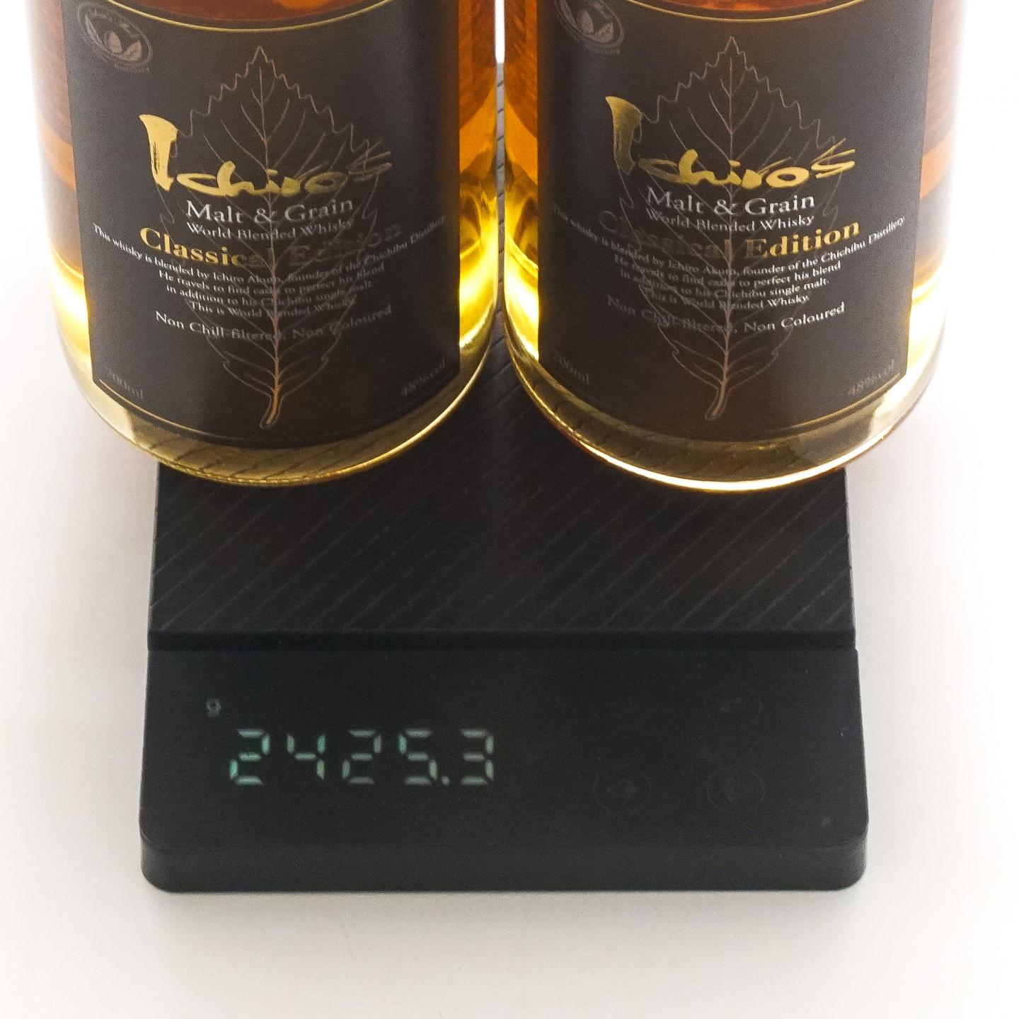 秩父 黑叶 Ichiro’s Malt & Grain Classical Edition 2支组