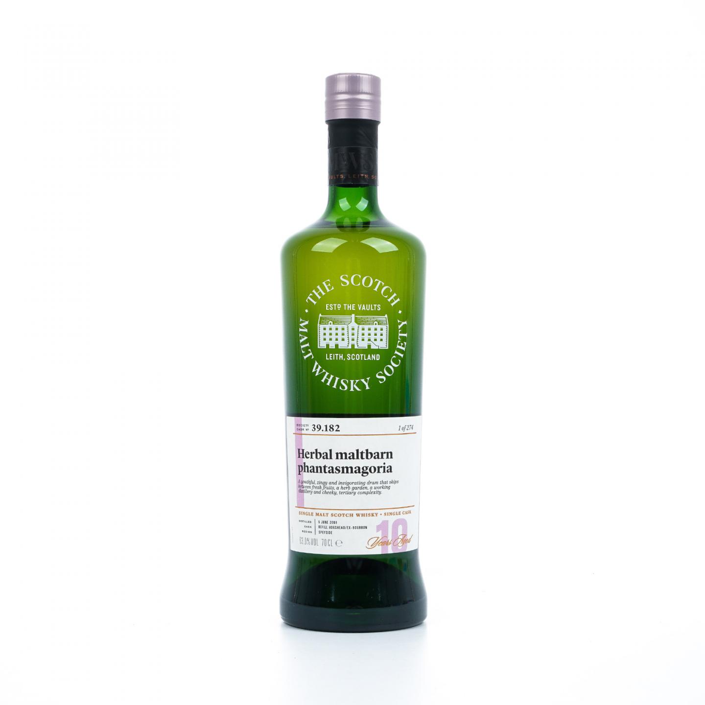 SMWS 39.182 林可伍德 10年 2008