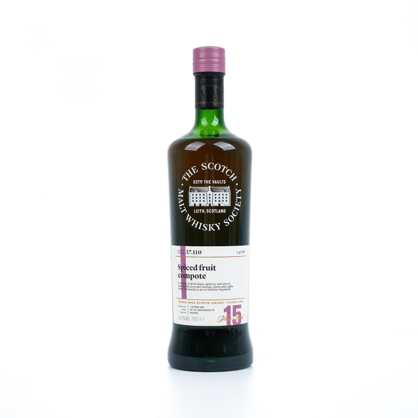 SMWS 37.110 克莱根摩 15年 2002