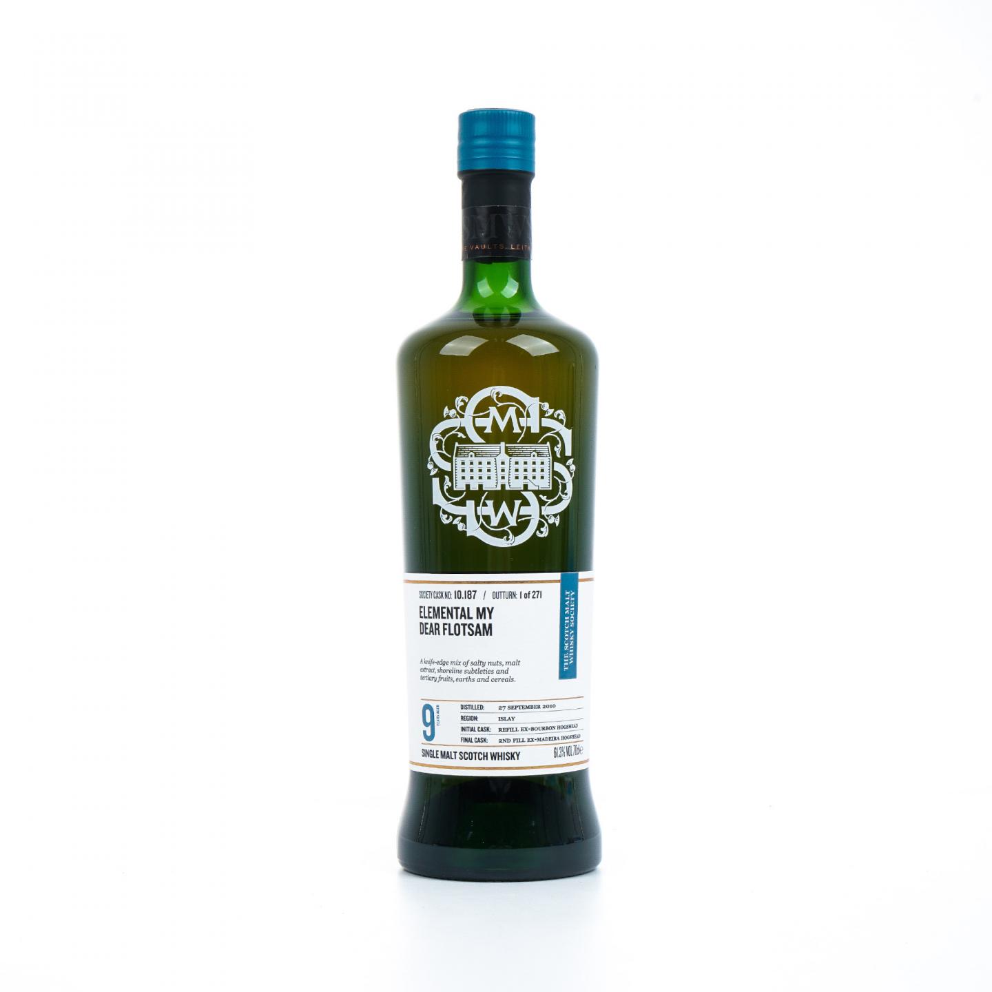 SMWS 10.187 布纳哈本 9年 2010