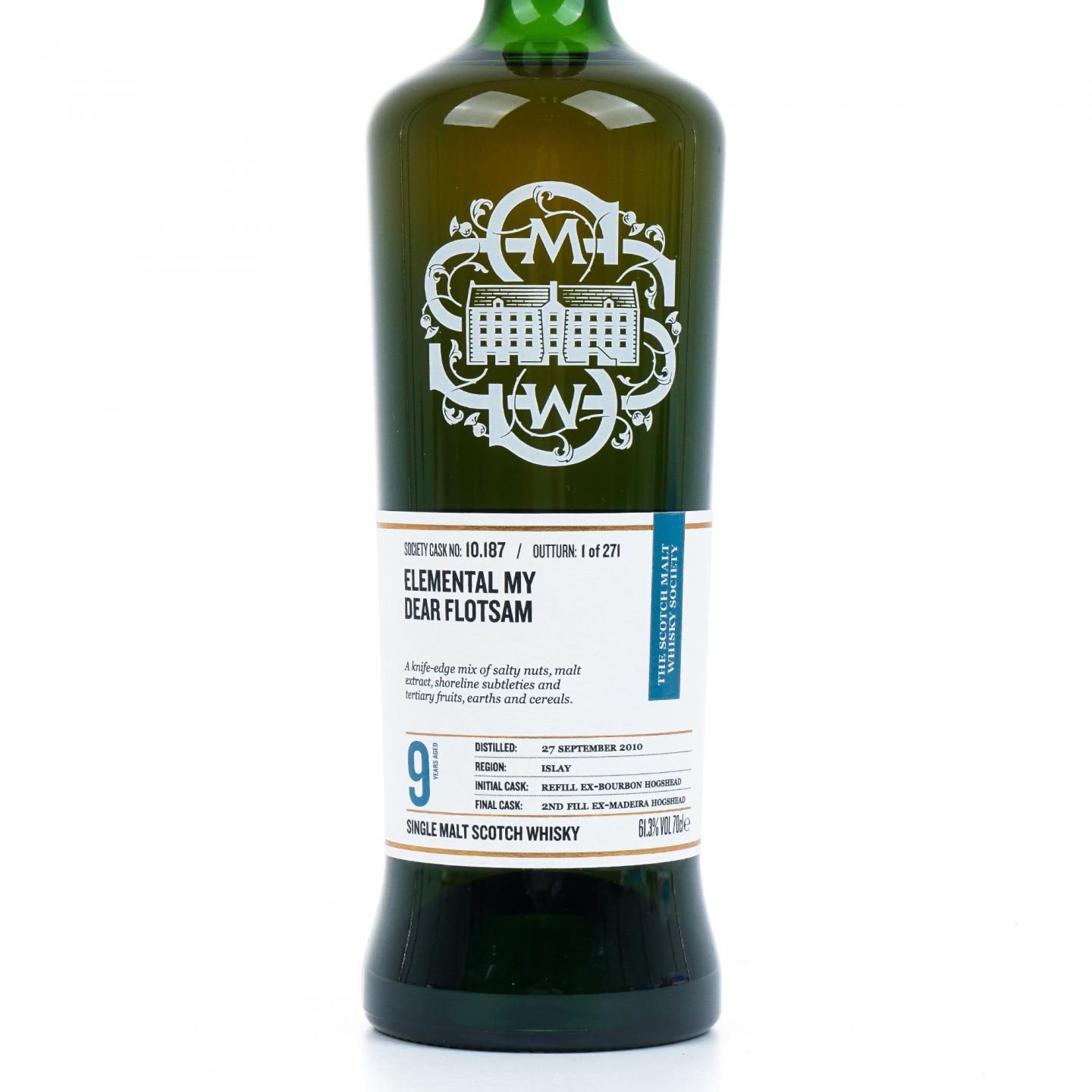 SMWS 10.187 布纳哈本 9年 2010