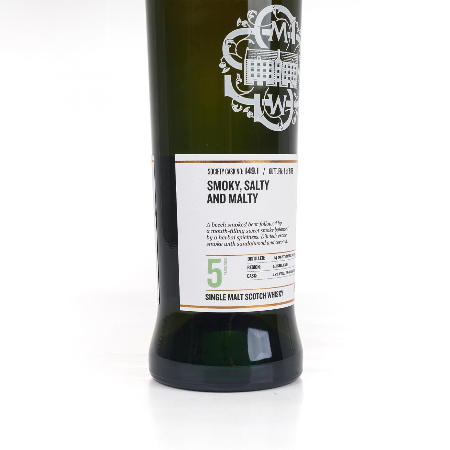 SMWS 149.1 艾德麦康 5年 2015 雪莉桶