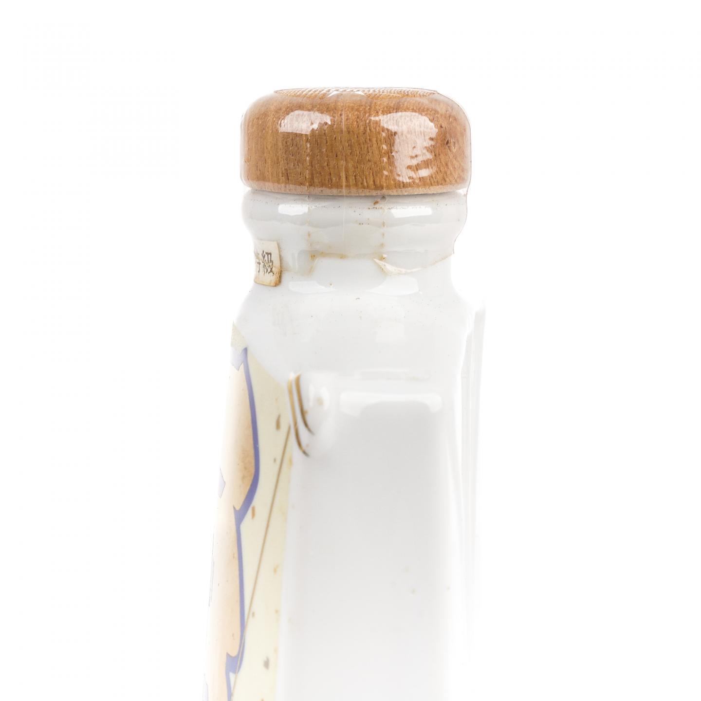 Nikka 1989 生肖蛇纪念 瑞云福巳凧 瓷瓶 600ml
