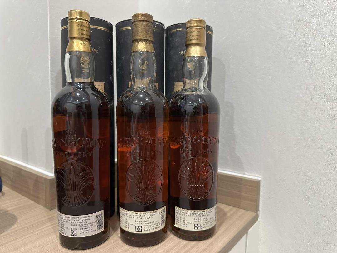 格兰哥尼 12年 桶强 100°proof 三支组