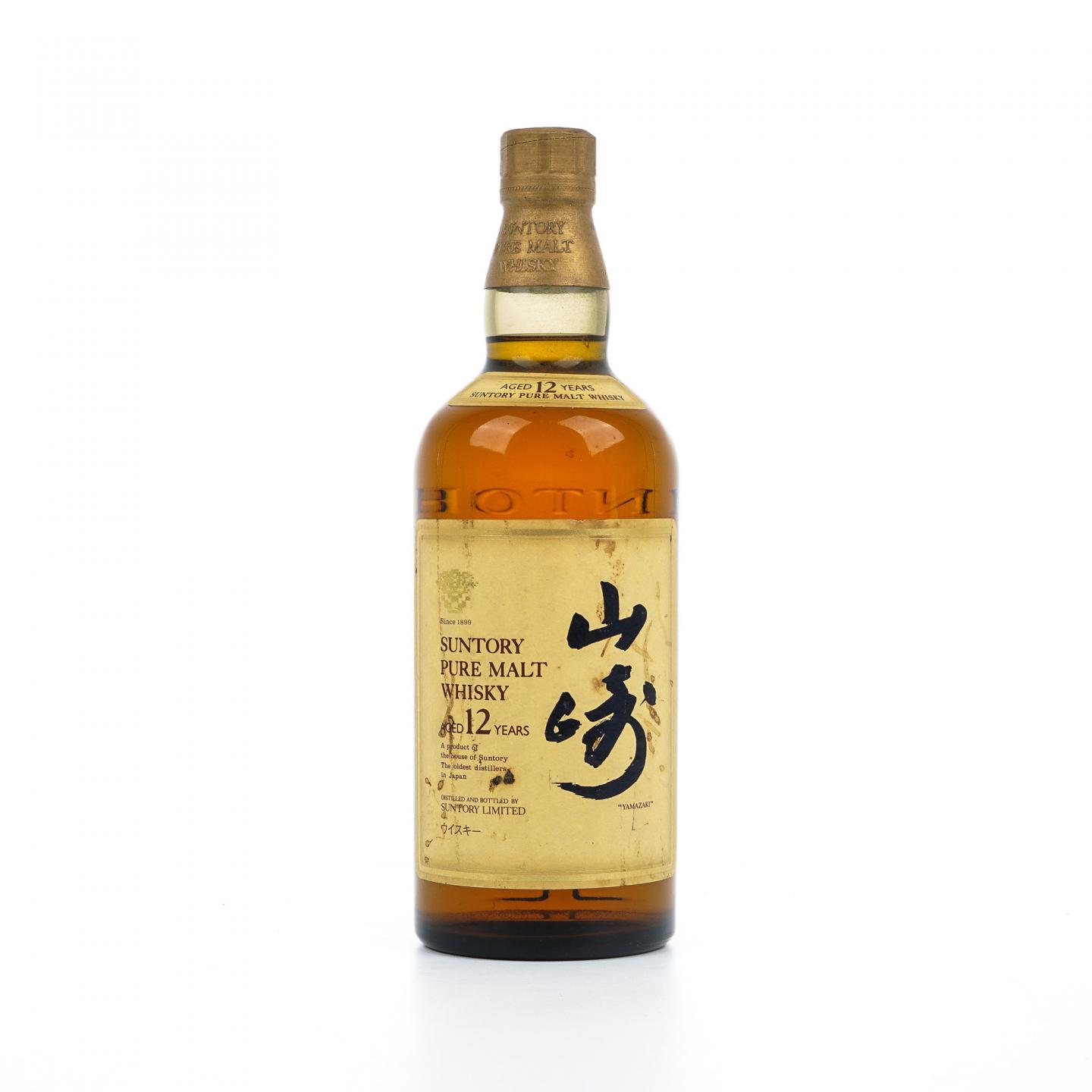 山崎 12年 金花标 纯麦 750ml