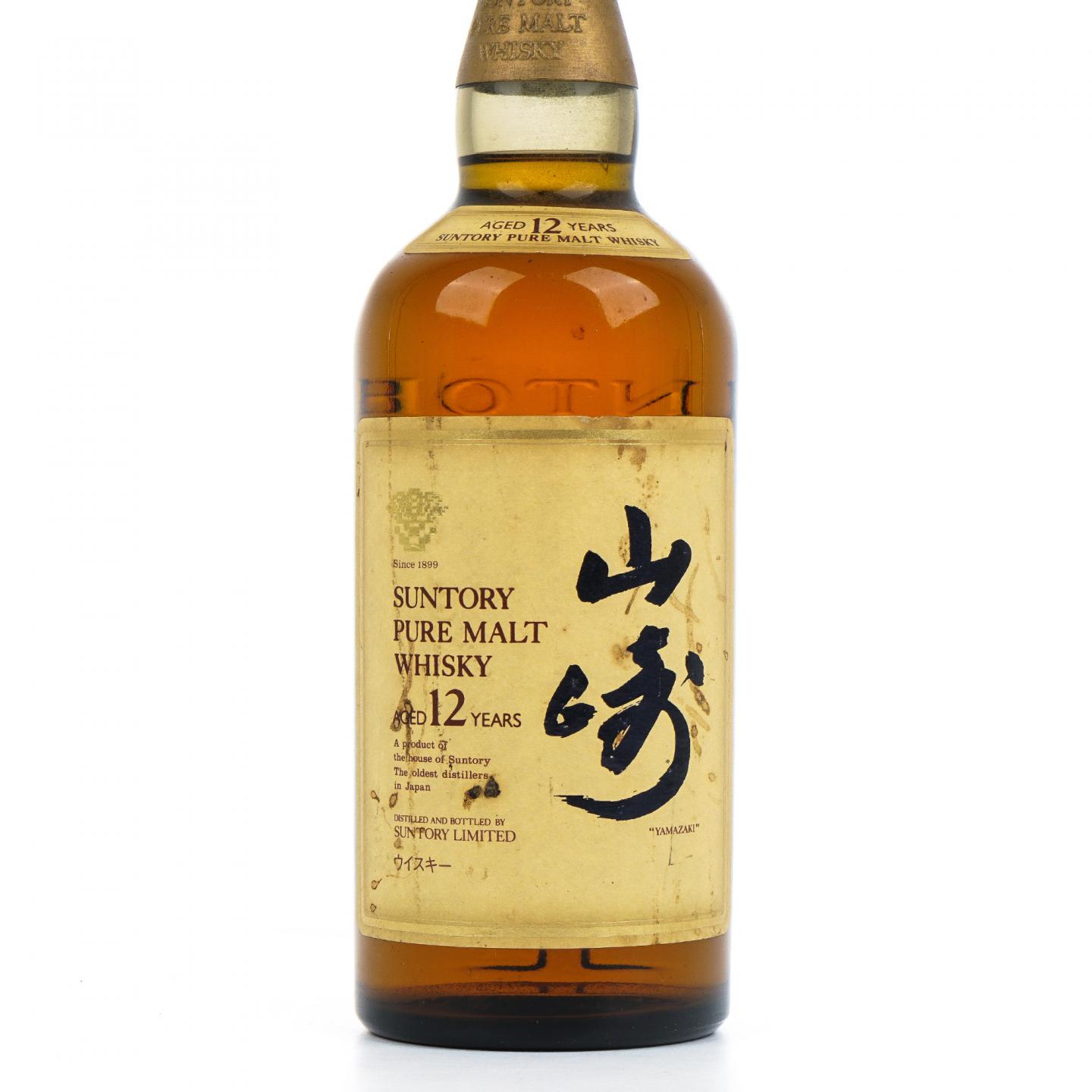 山崎 12年 金花标 纯麦 750ml