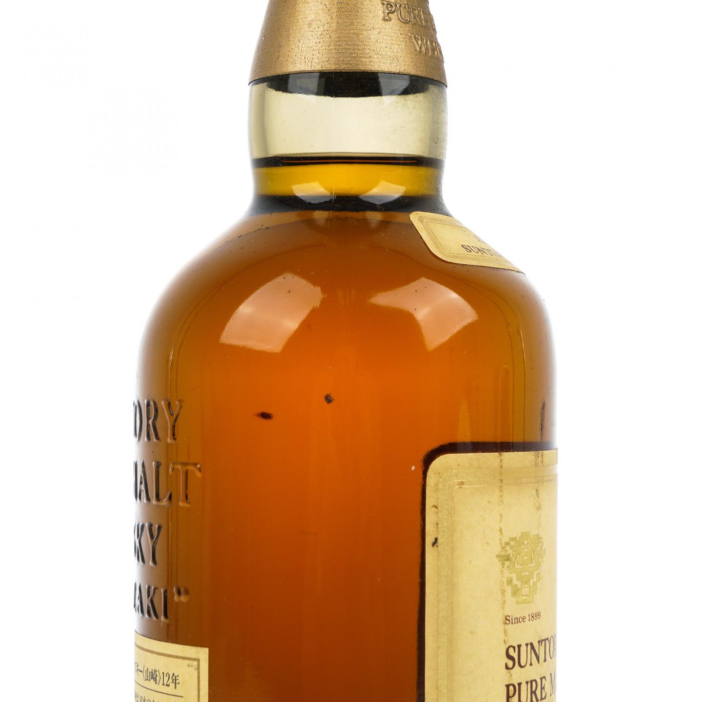 山崎 12年 金花标 纯麦 750ml