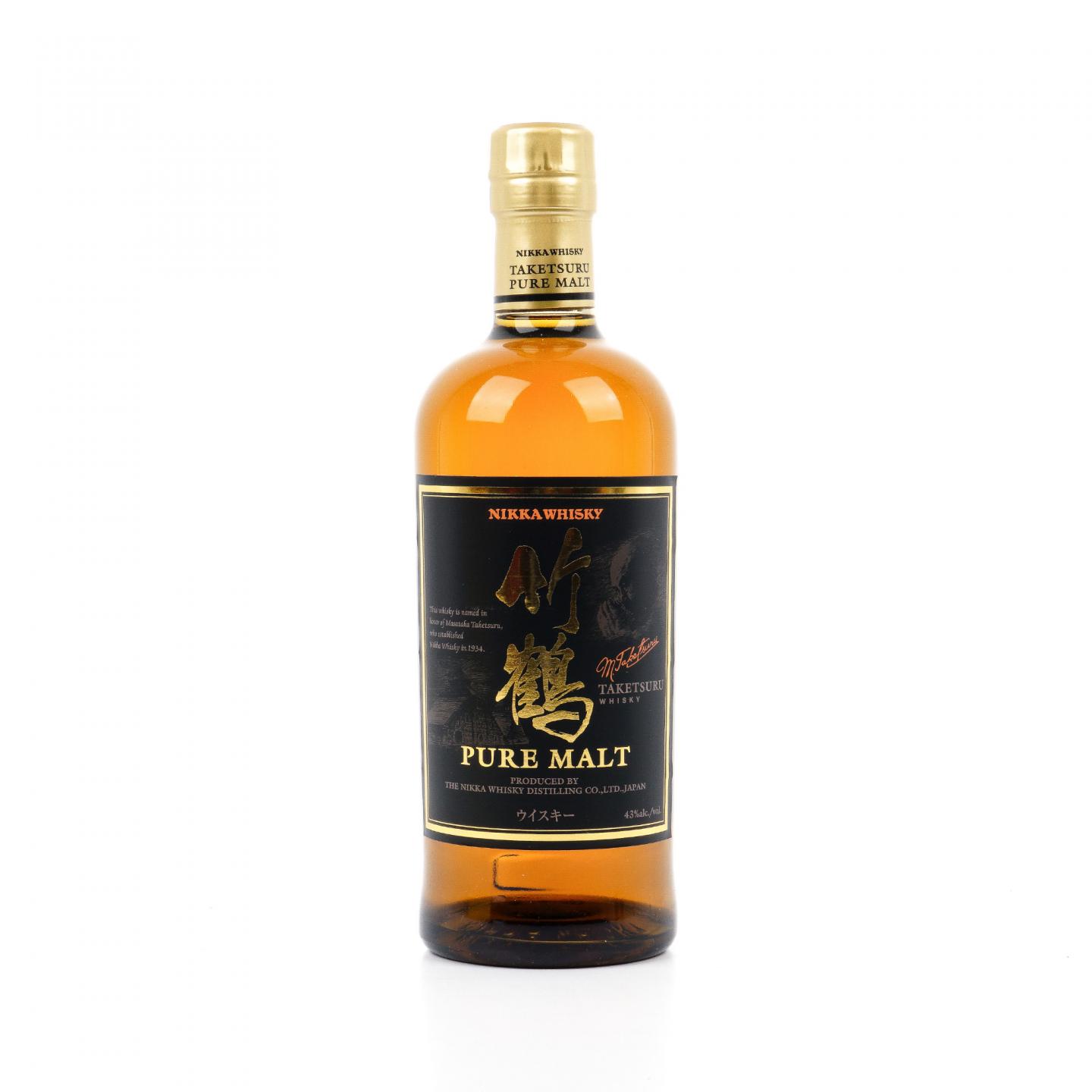 竹鹤 Pure Malt 旧版 黑标 700ml