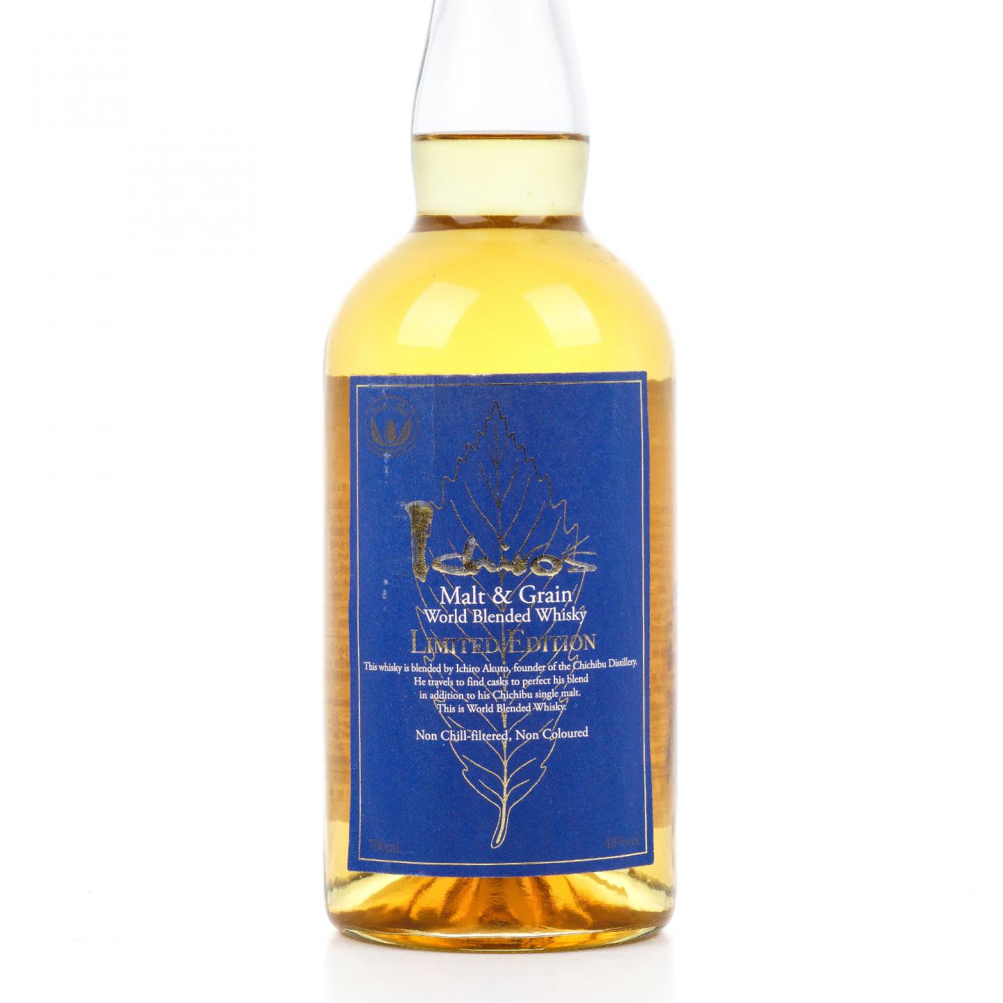秩父 Ichiro's Malt & Grain 蓝叶 世界调和 48%Vol.