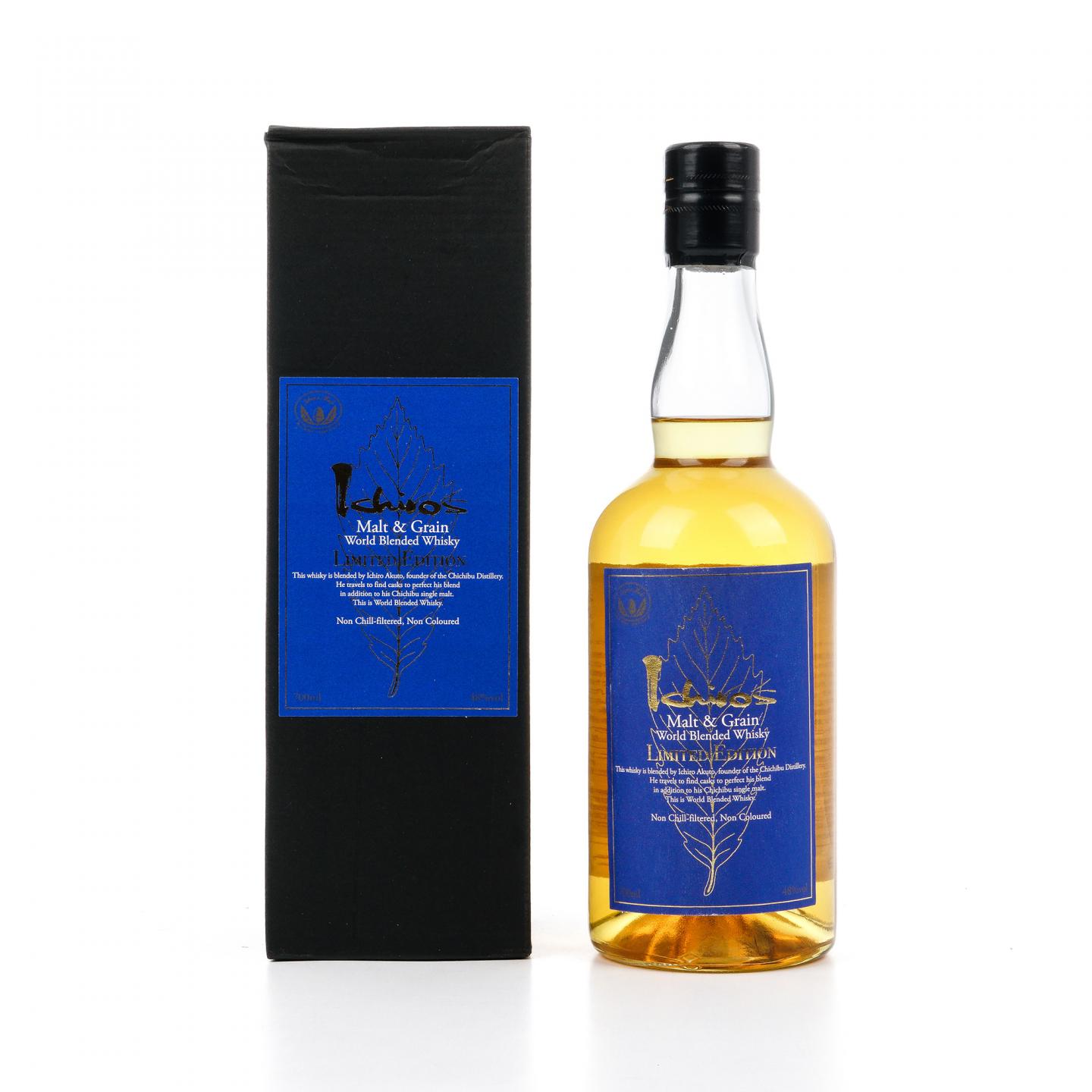 秩父 Ichiro's Malt & Grain 蓝叶 世界调和 700ml