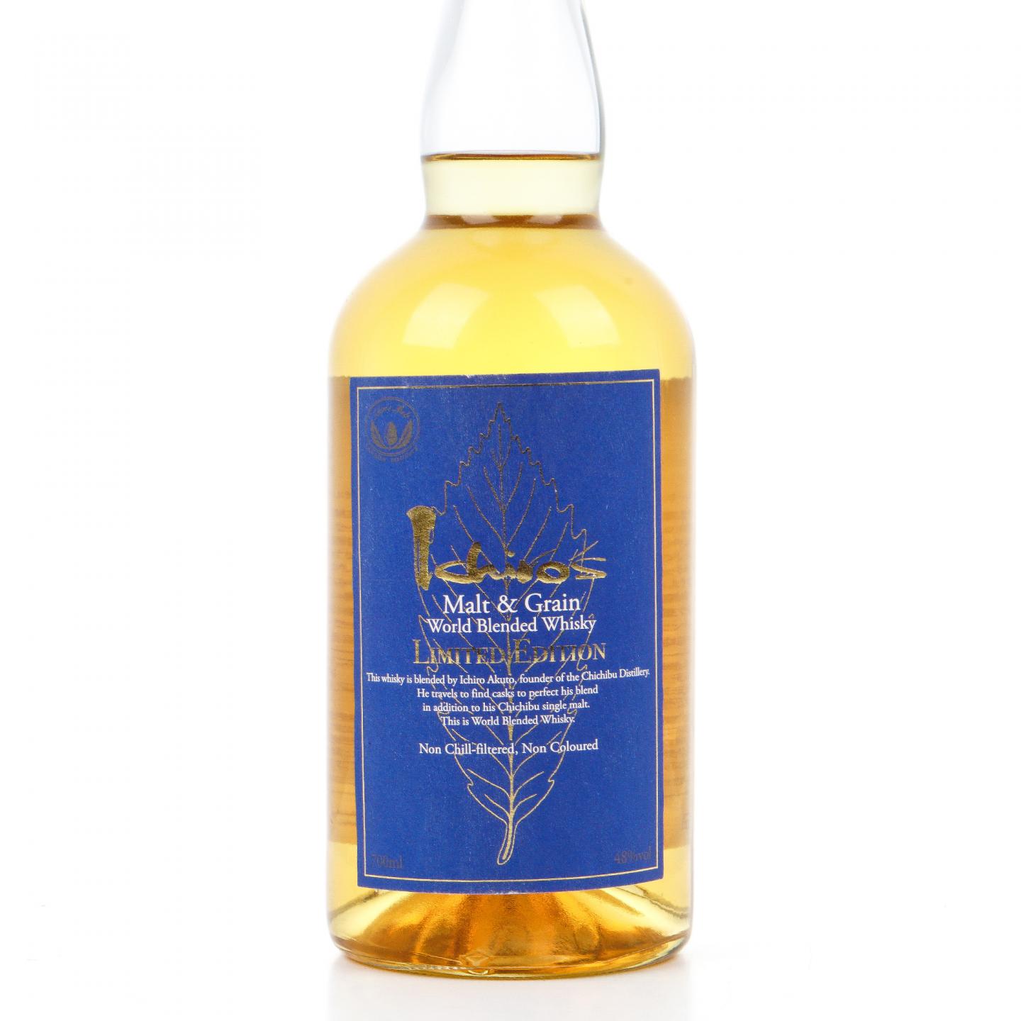 秩父 Ichiro's Malt & Grain 蓝叶 世界调和 700ml