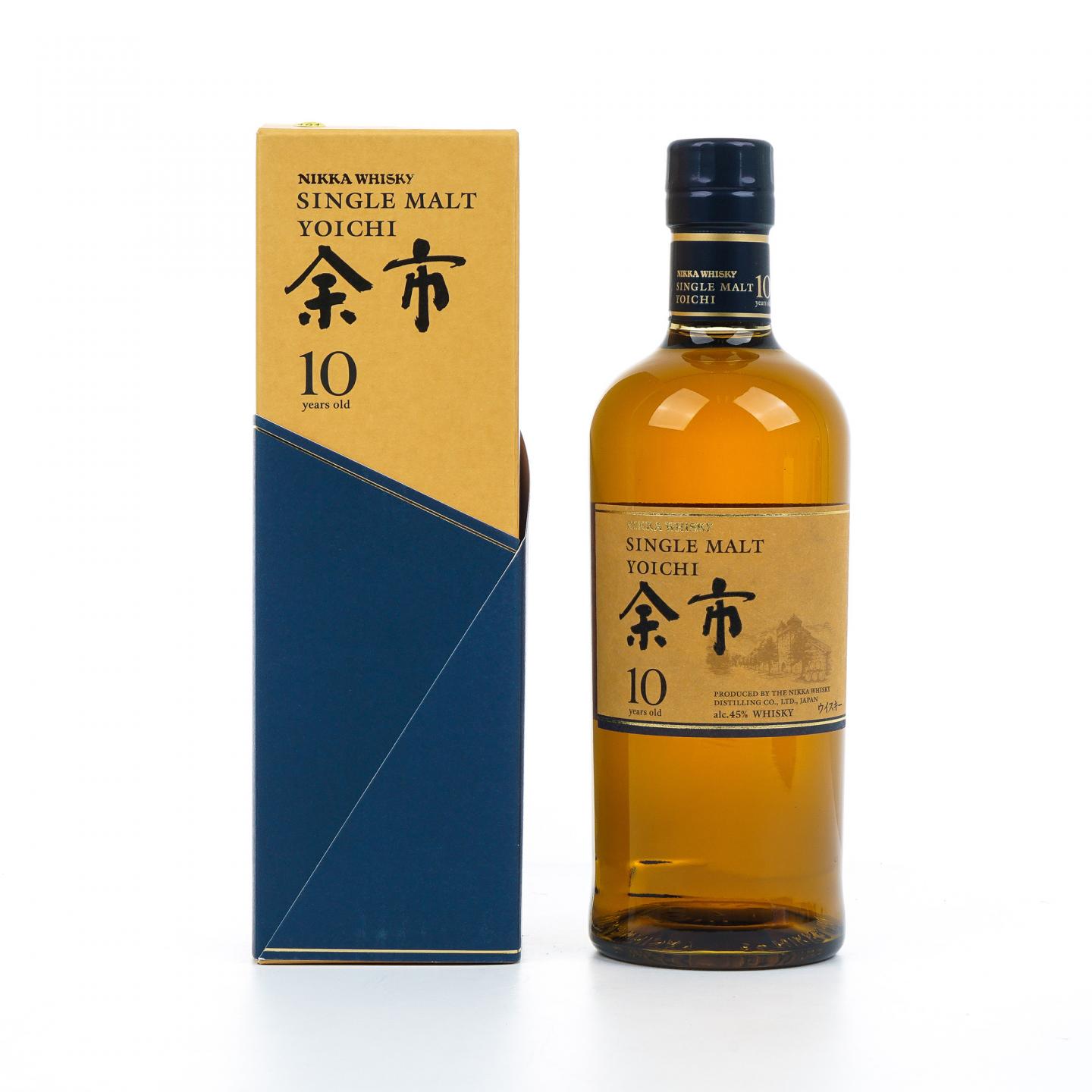 余市 10年 Single Malt 礼盒 45%