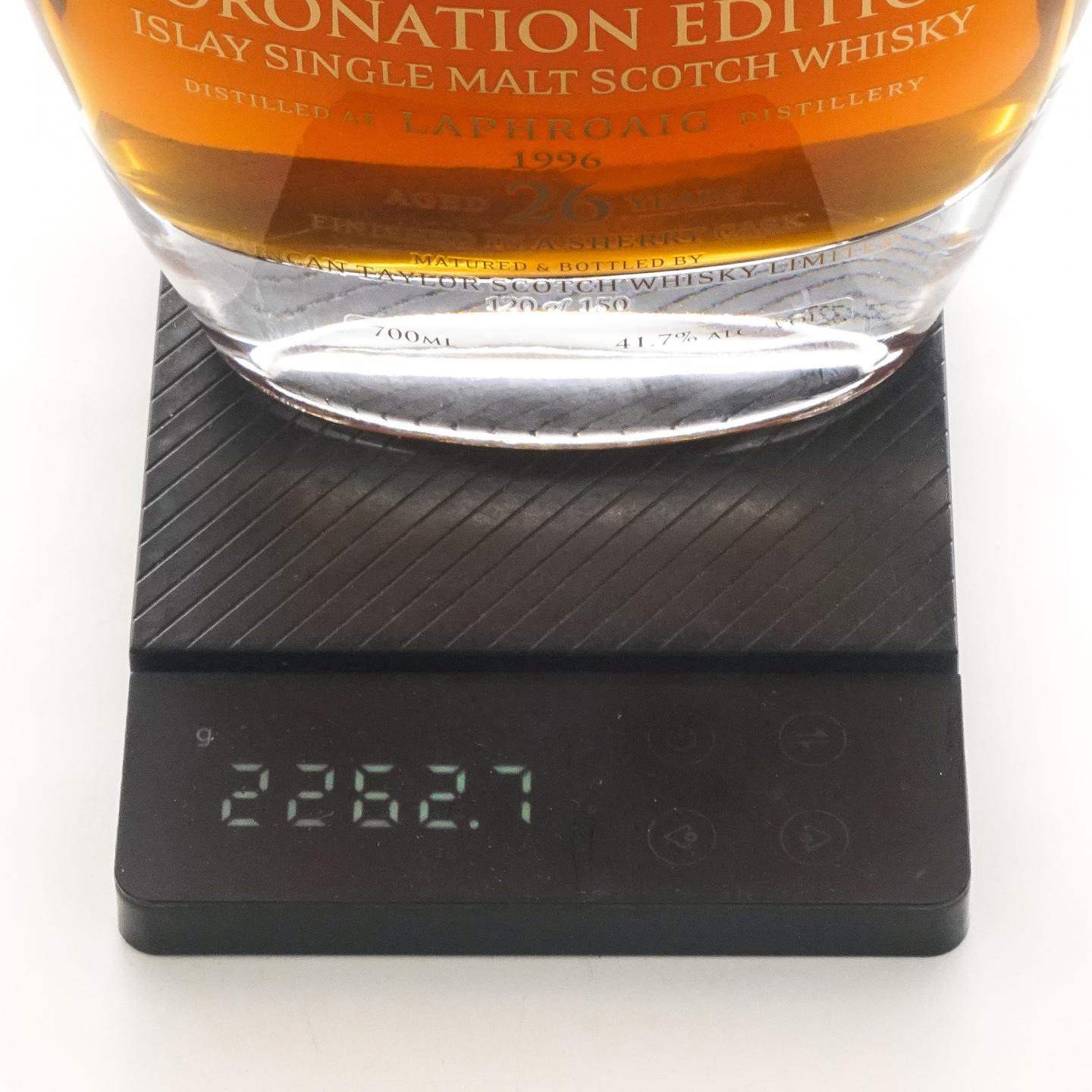 拉弗格 18/23/26年 英王查尔斯三世加冕珍藏 雪莉桶后熟 桶强 DT 3瓶组