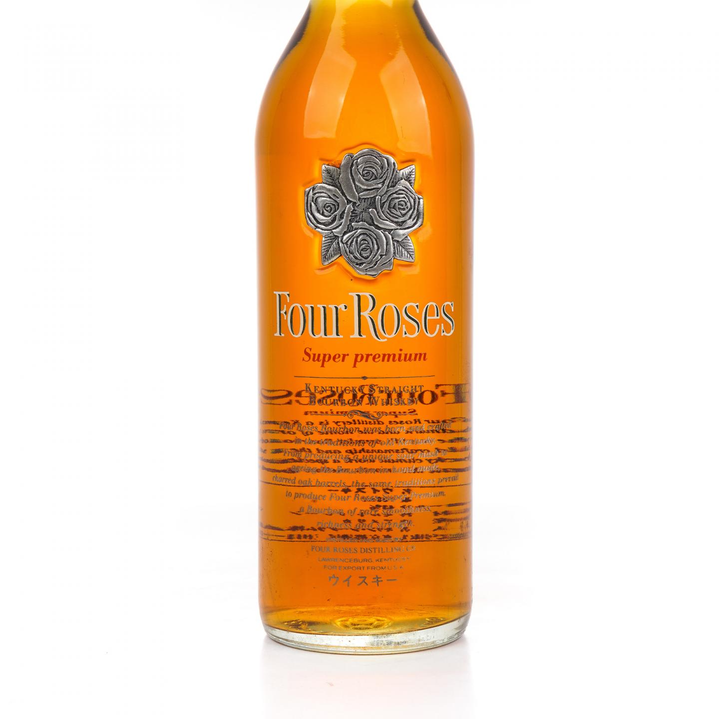 四玫瑰 super premium 美国波本威士忌 750ml
