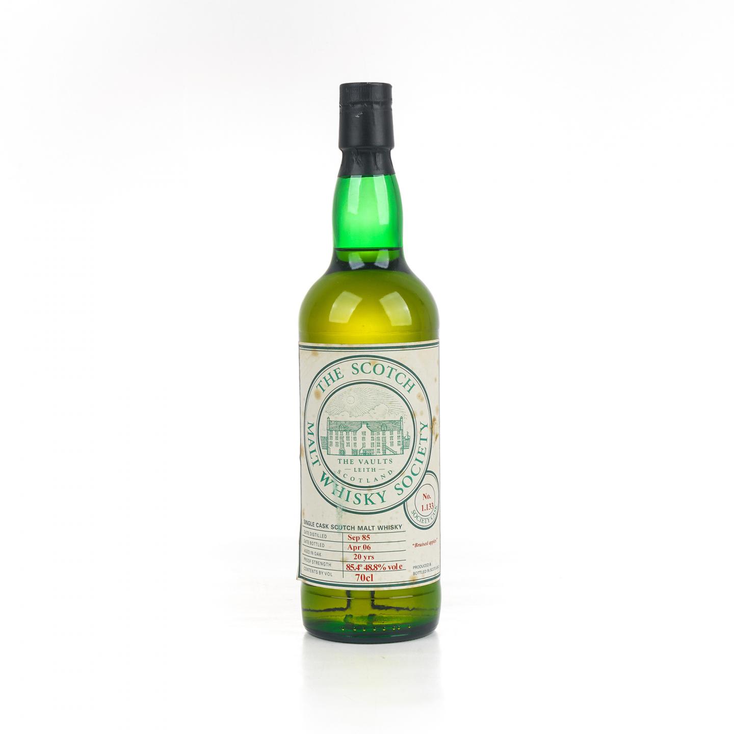 SMWS 1.133 格兰花格 20年 1985-2006 单桶