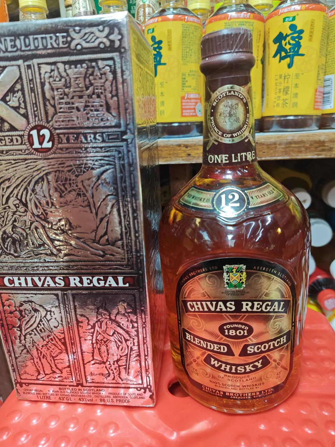 80年代芝华士12年1L
