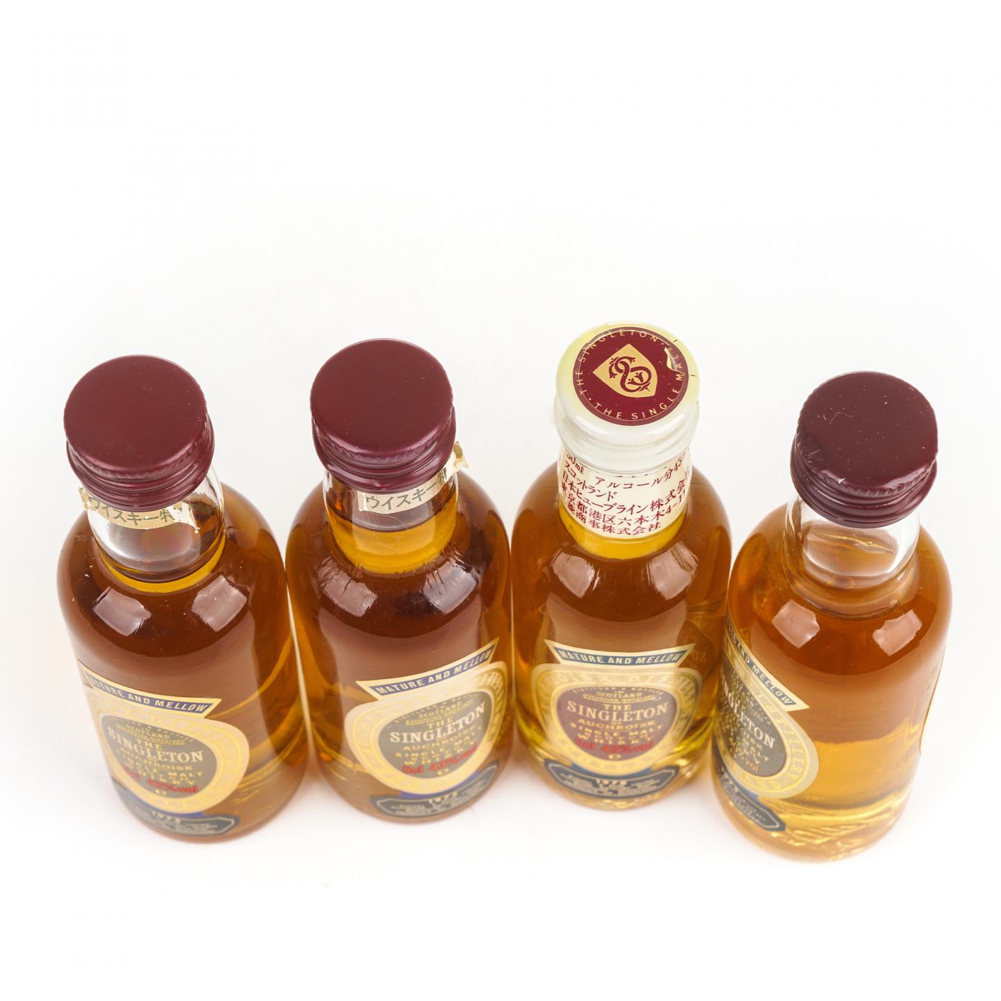 【酒版】奥克罗斯克 1975/1978 Singleton 50ml*4瓶组