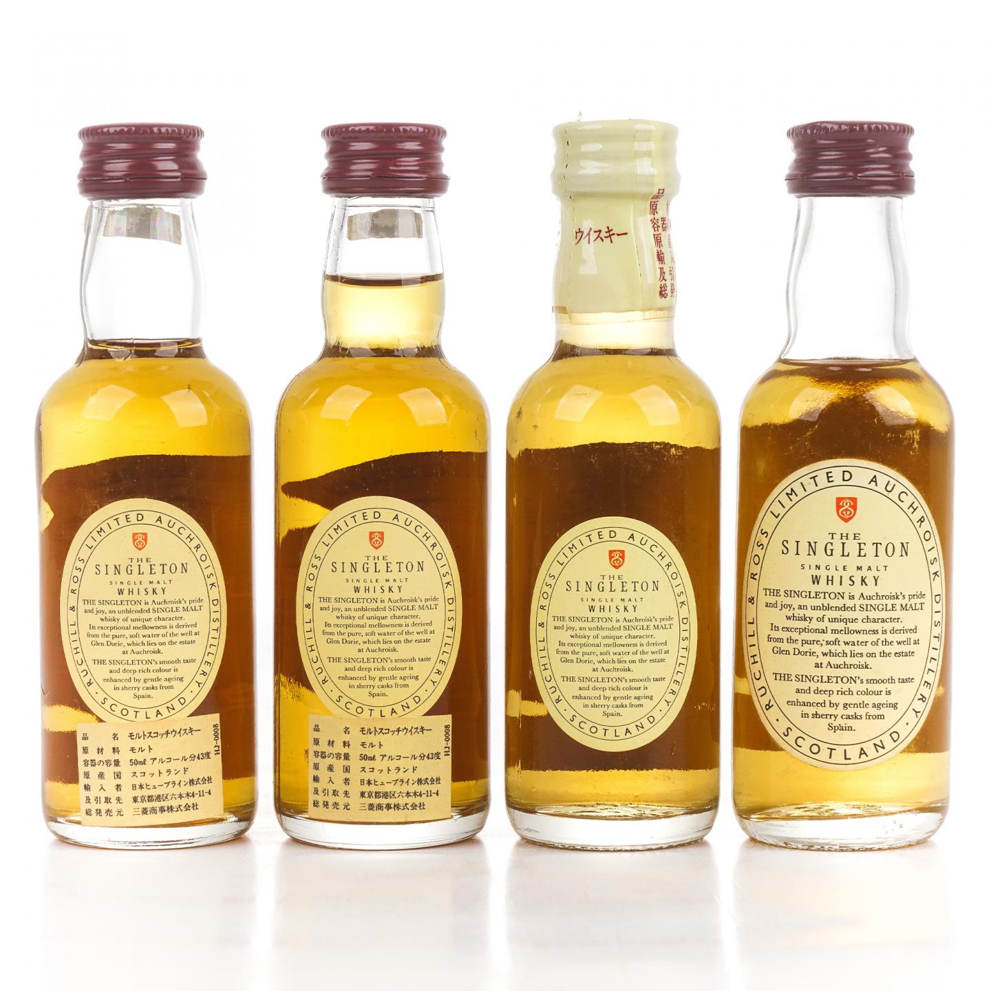 【酒版】奥克罗斯克 1975/1978 Singleton 50ml*4瓶组