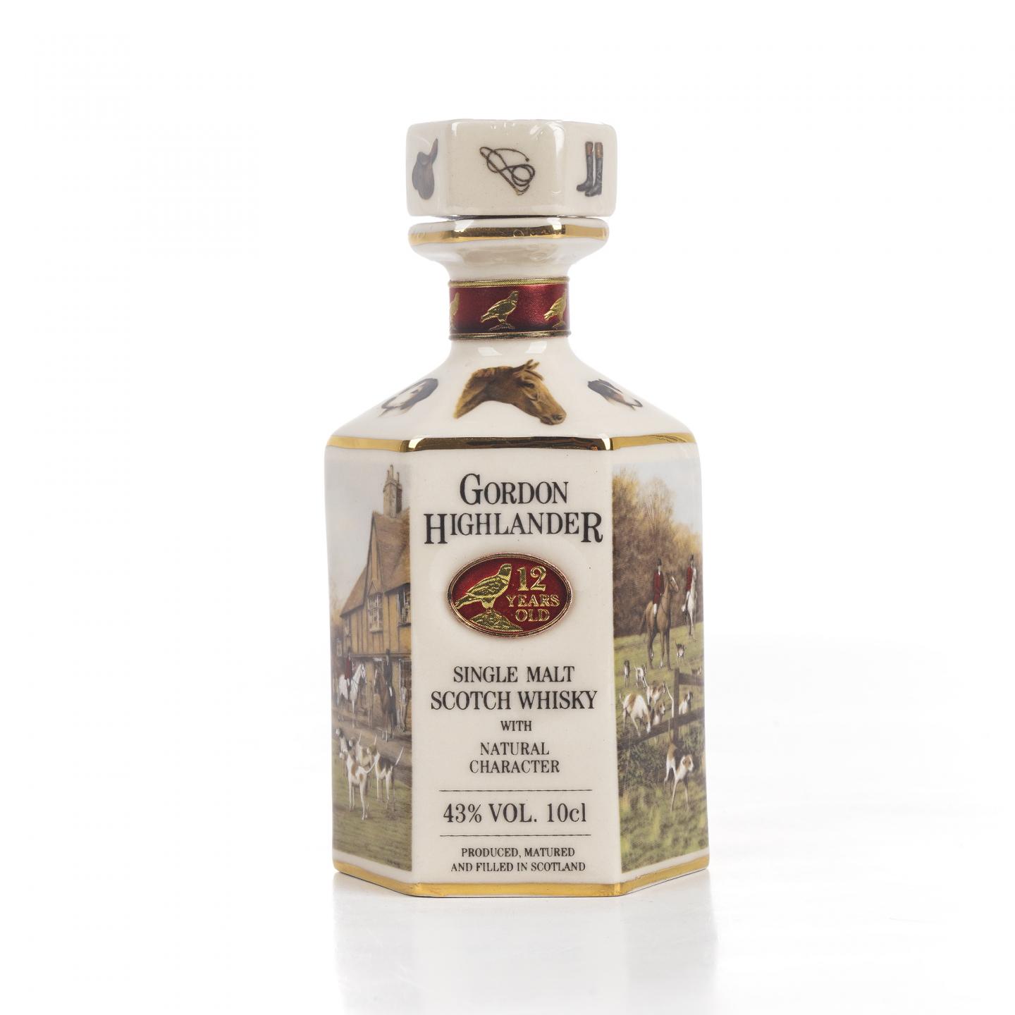 【酒版】Gordon Highlander 汤马丁 12年 陶瓷瓶 100ml