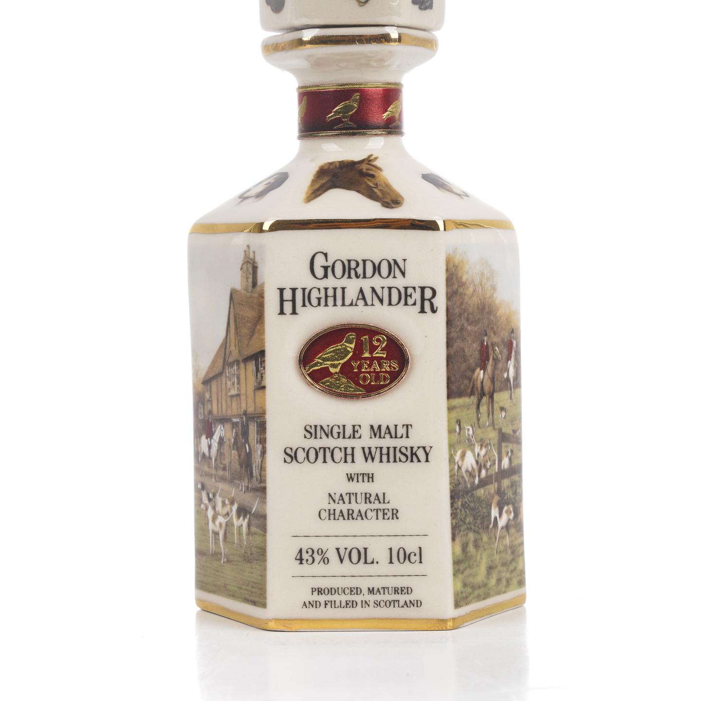 【酒版】Gordon Highlander 汤马丁 12年 陶瓷瓶 100ml