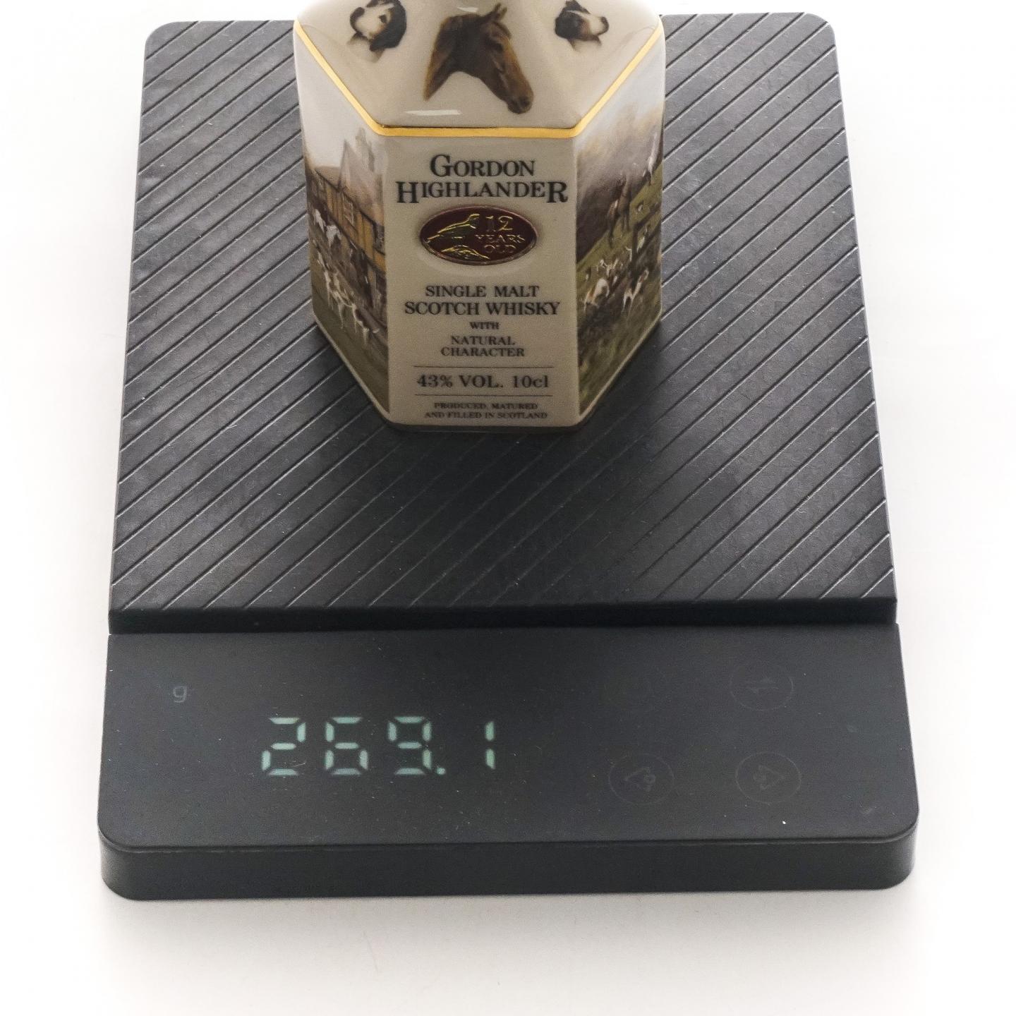 【酒版】Gordon Highlander 汤马丁 12年 陶瓷瓶 100ml