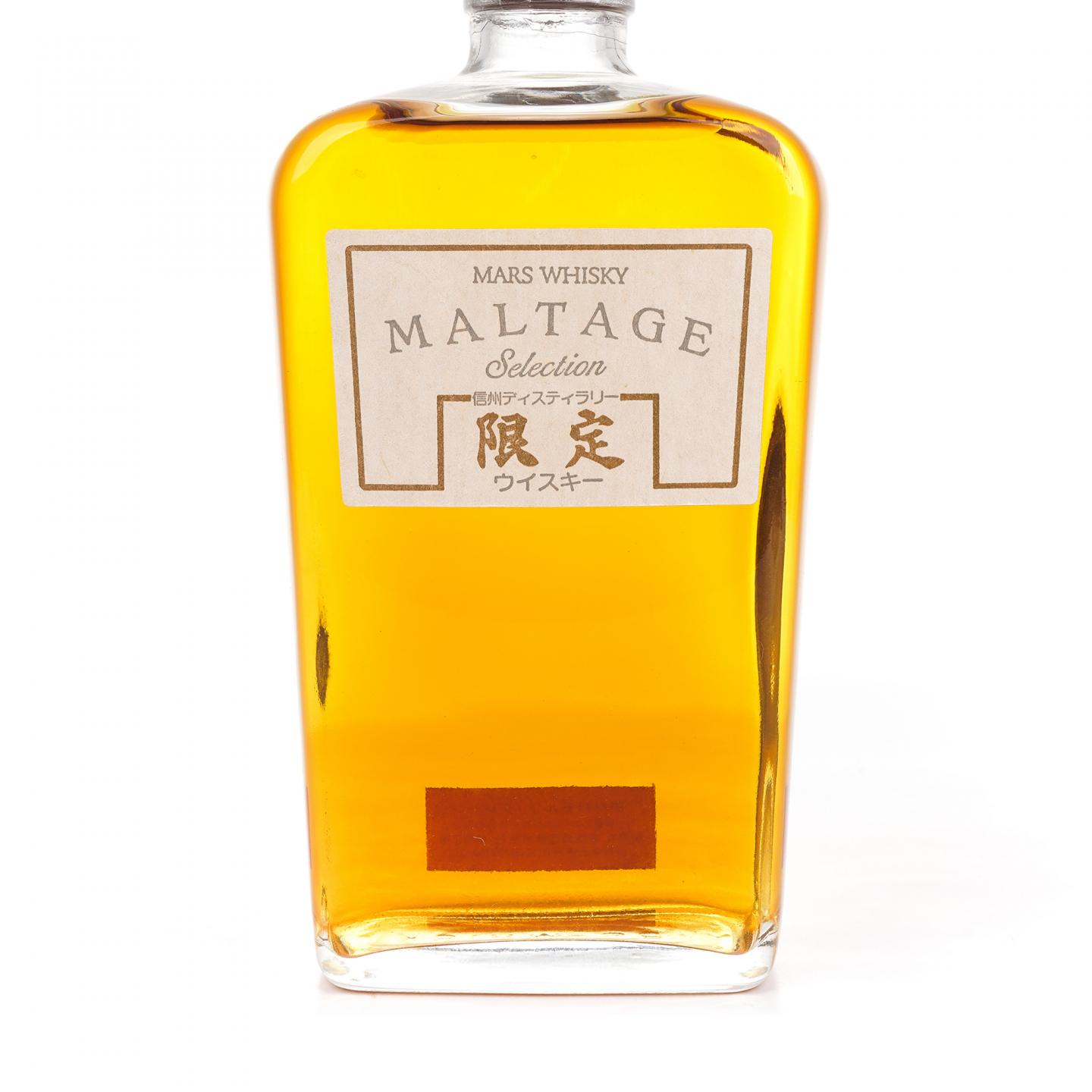 Mars 信州 Maltage Selection 限定版 方瓶 750ml