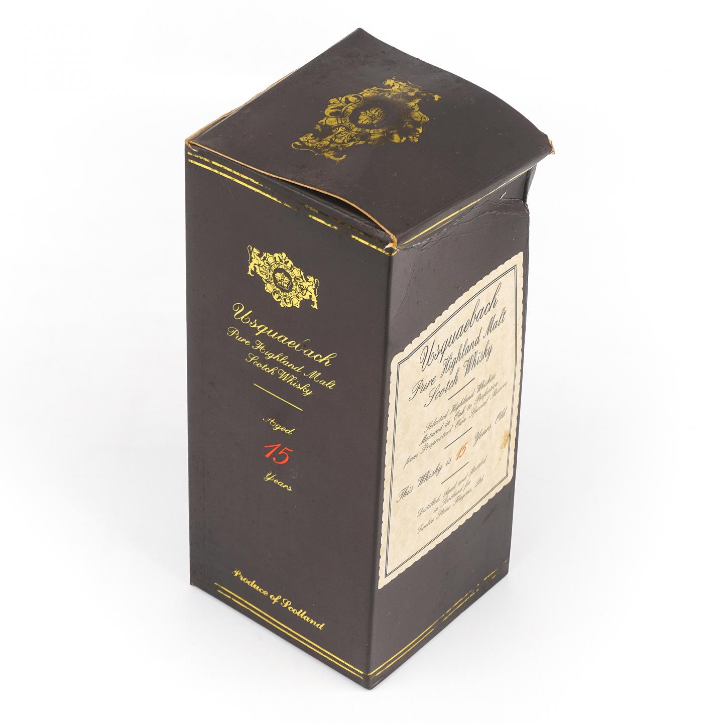 Usquaebach 15年 高地纯麦芽苏格兰威士忌 750ml
