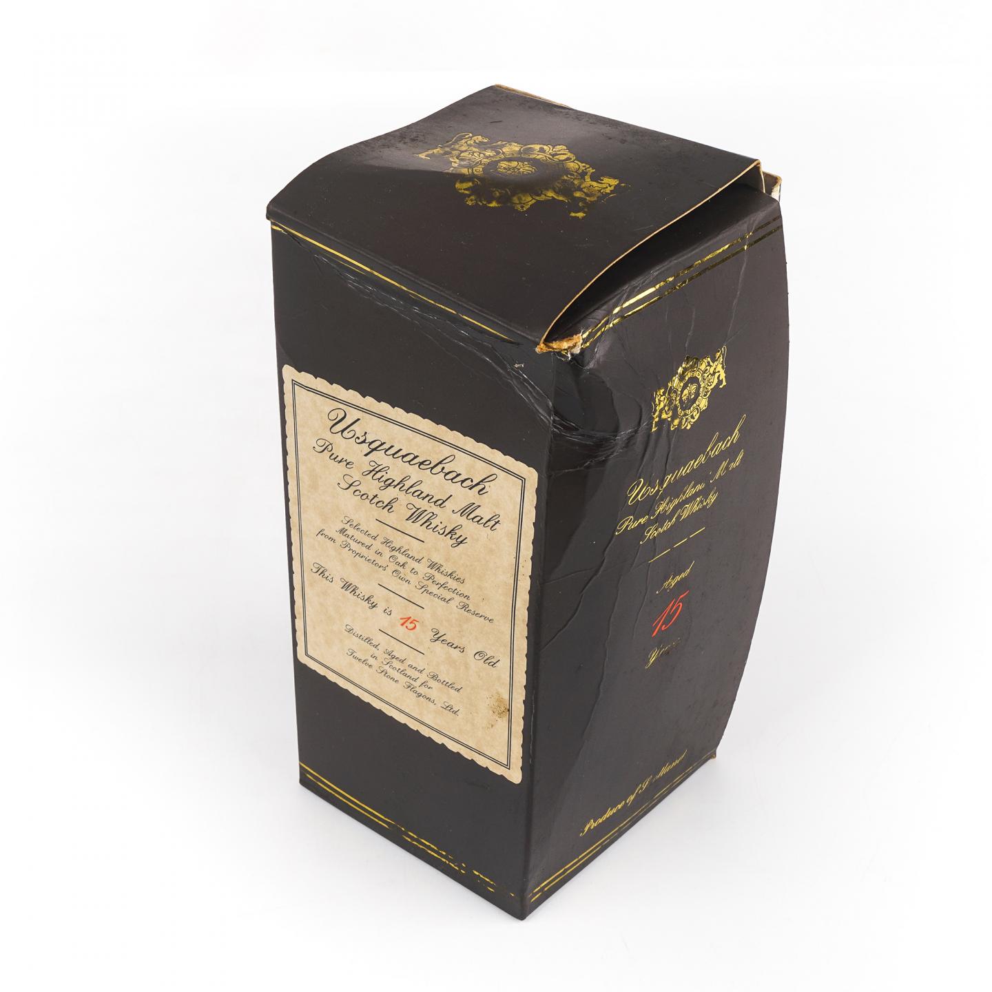 Usquaebach 15年 高地纯麦芽苏格兰威士忌 750ml