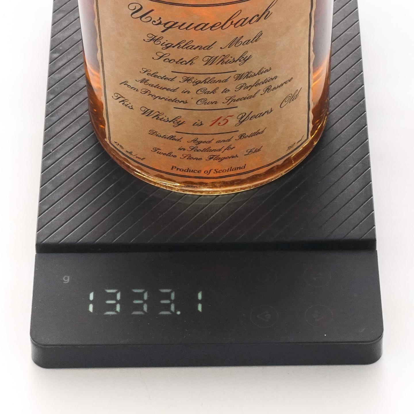 Usquaebach 15年 高地纯麦芽苏格兰威士忌 750ml