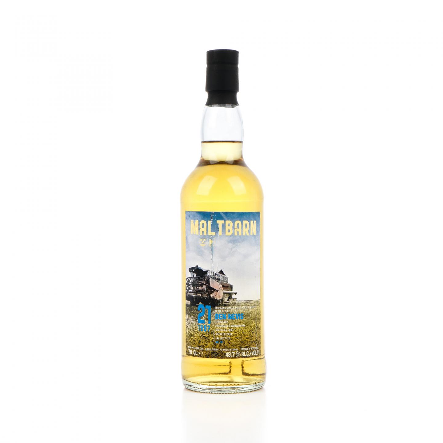 本尼维斯 21年 1997-2018 单桶 Maltbarn