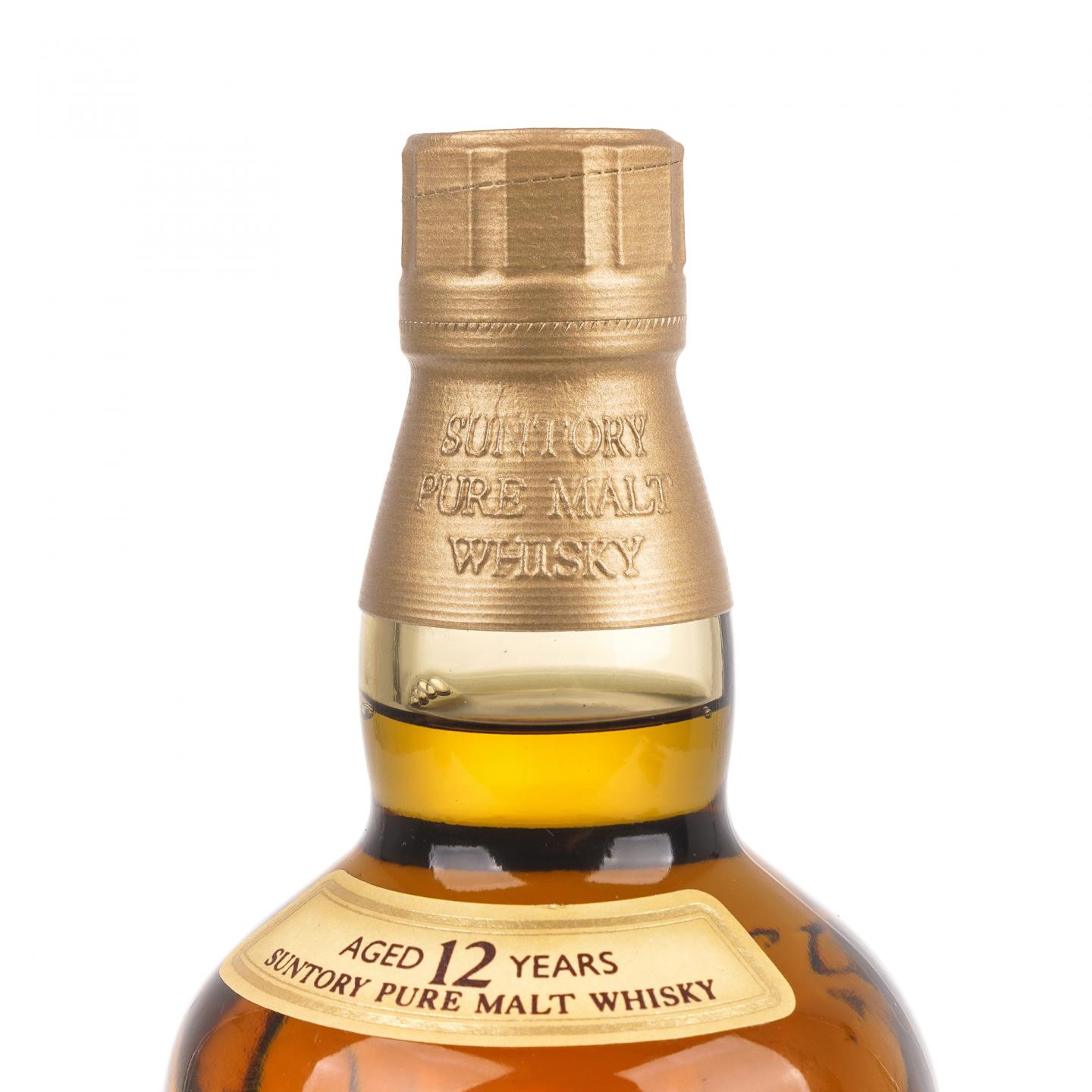 山崎 12年 纯麦 金花标 750ml