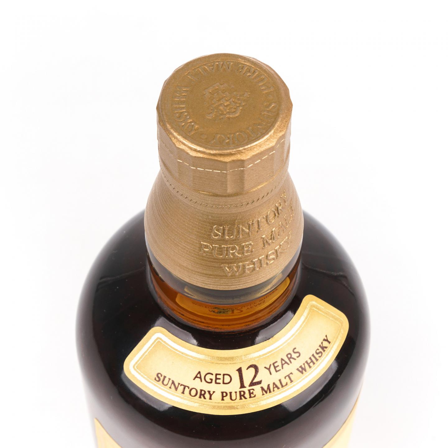 山崎 12年 纯麦 金花标 750ml