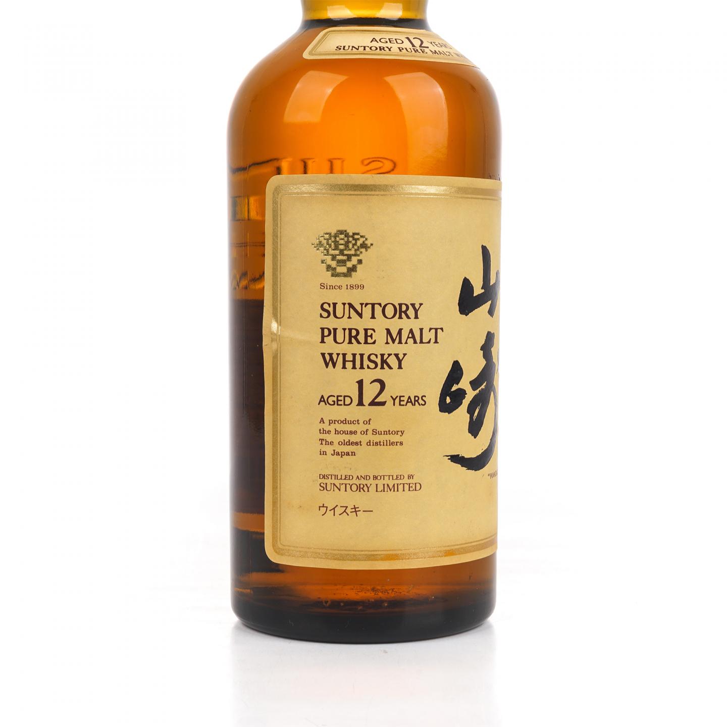 山崎 12年 纯麦 金花标 750ml