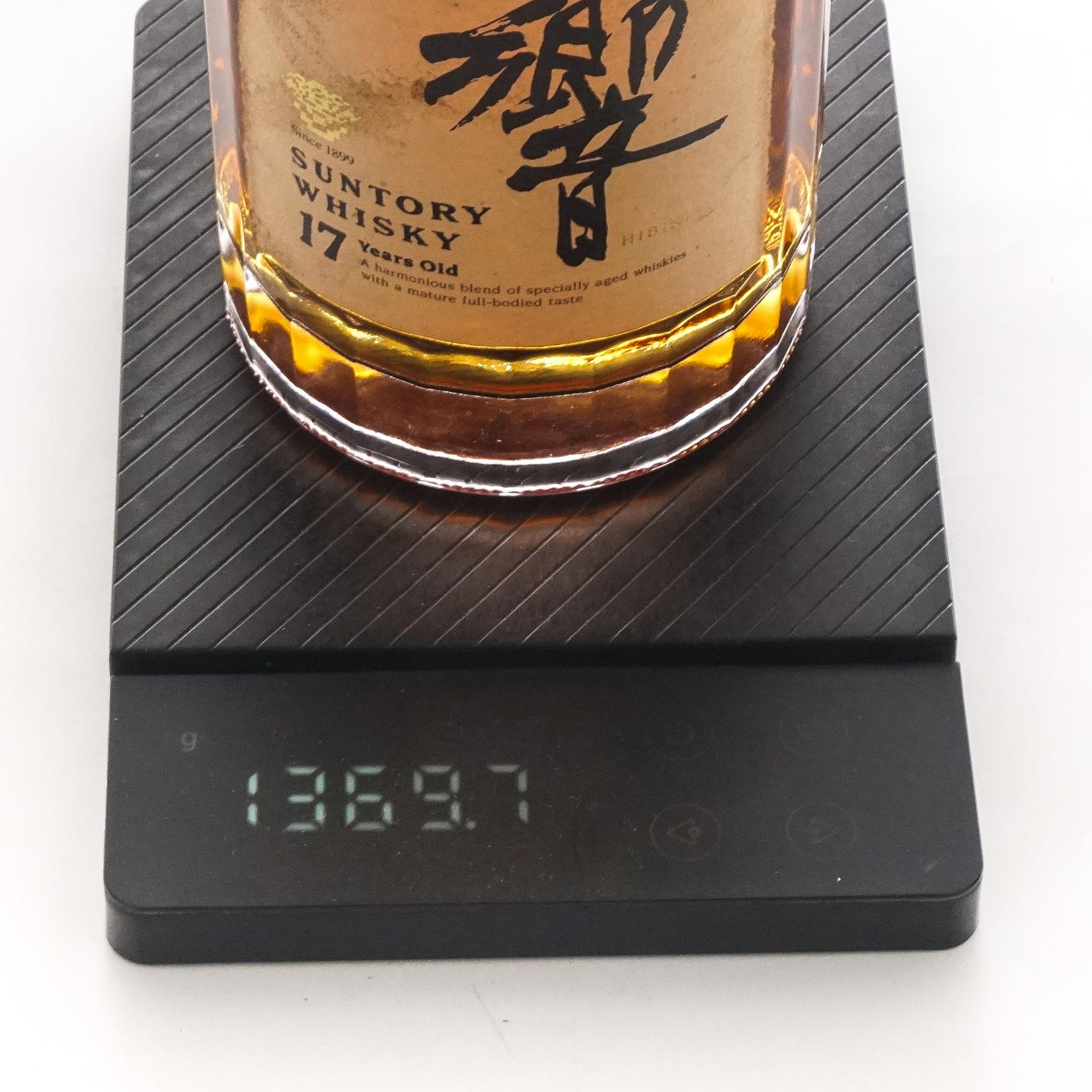响 17年 金花标 调和威士忌