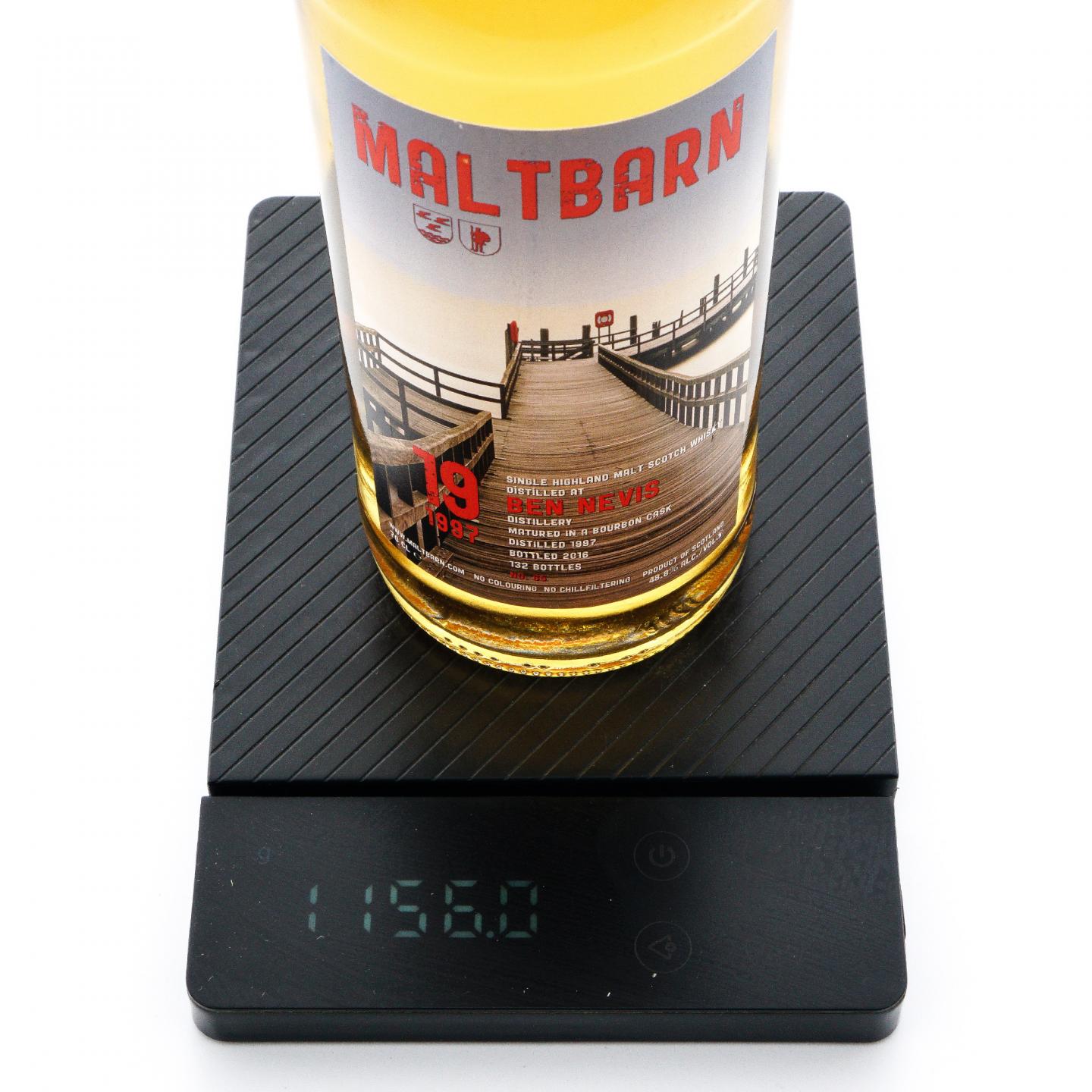 本尼维斯 19年 1997-2016 单桶 Maltbarn