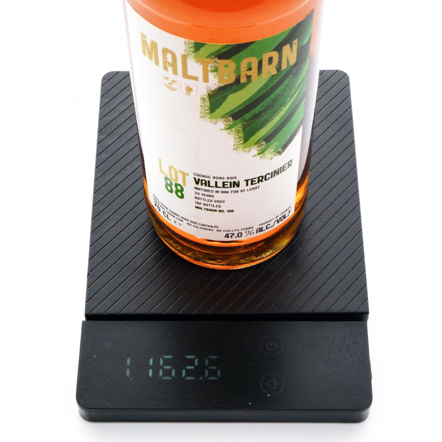 Vallein Tercinier 33 年 Maltbarn Lot88 干邑