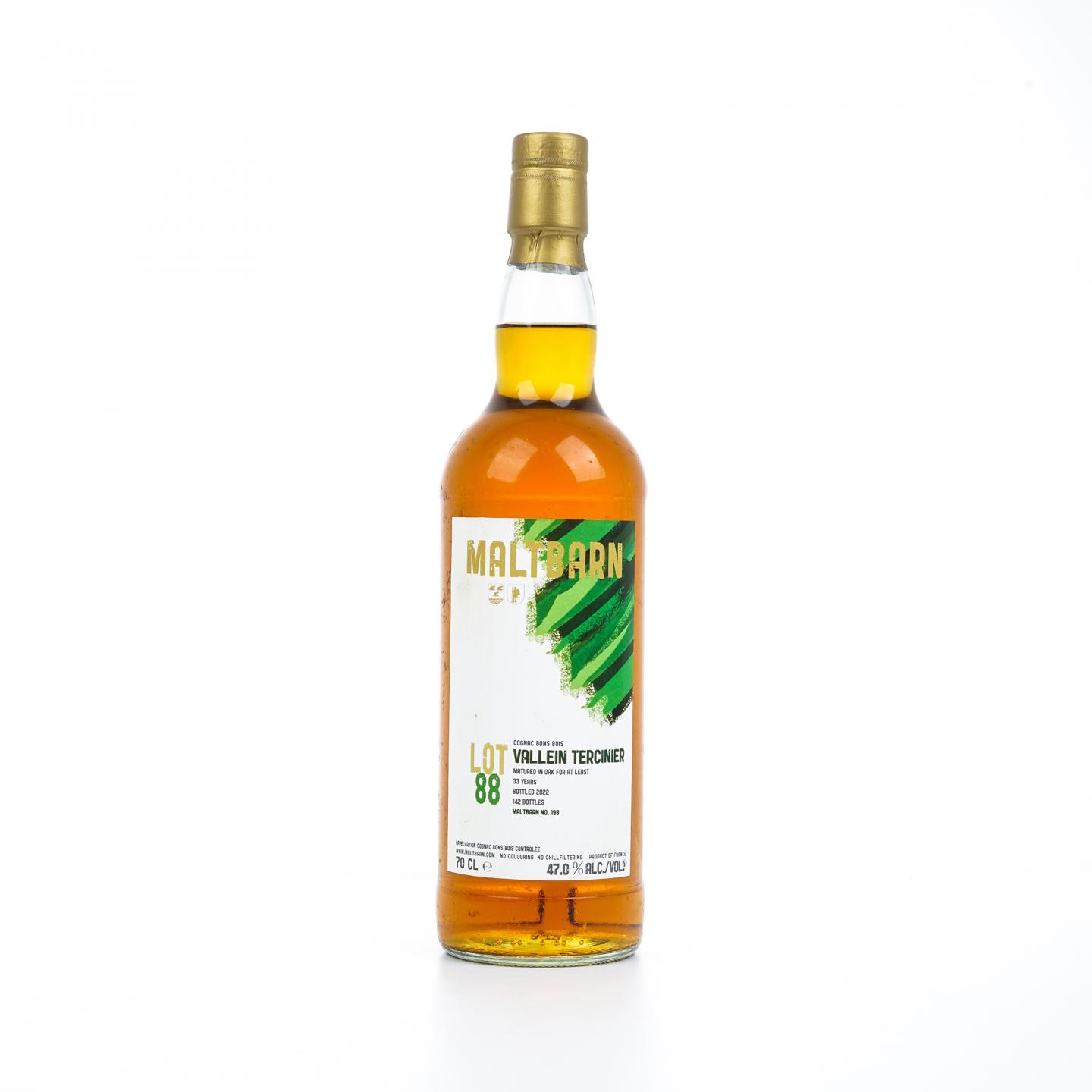 Vallein Tercinier 33年 2022 干邑 Maltbarn