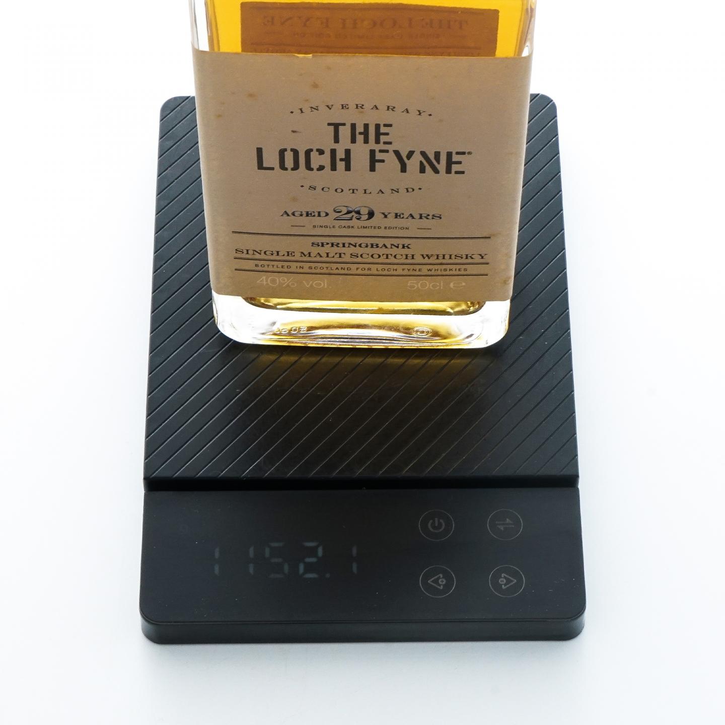 云顶 29年 Loch Fyne限定 500ml