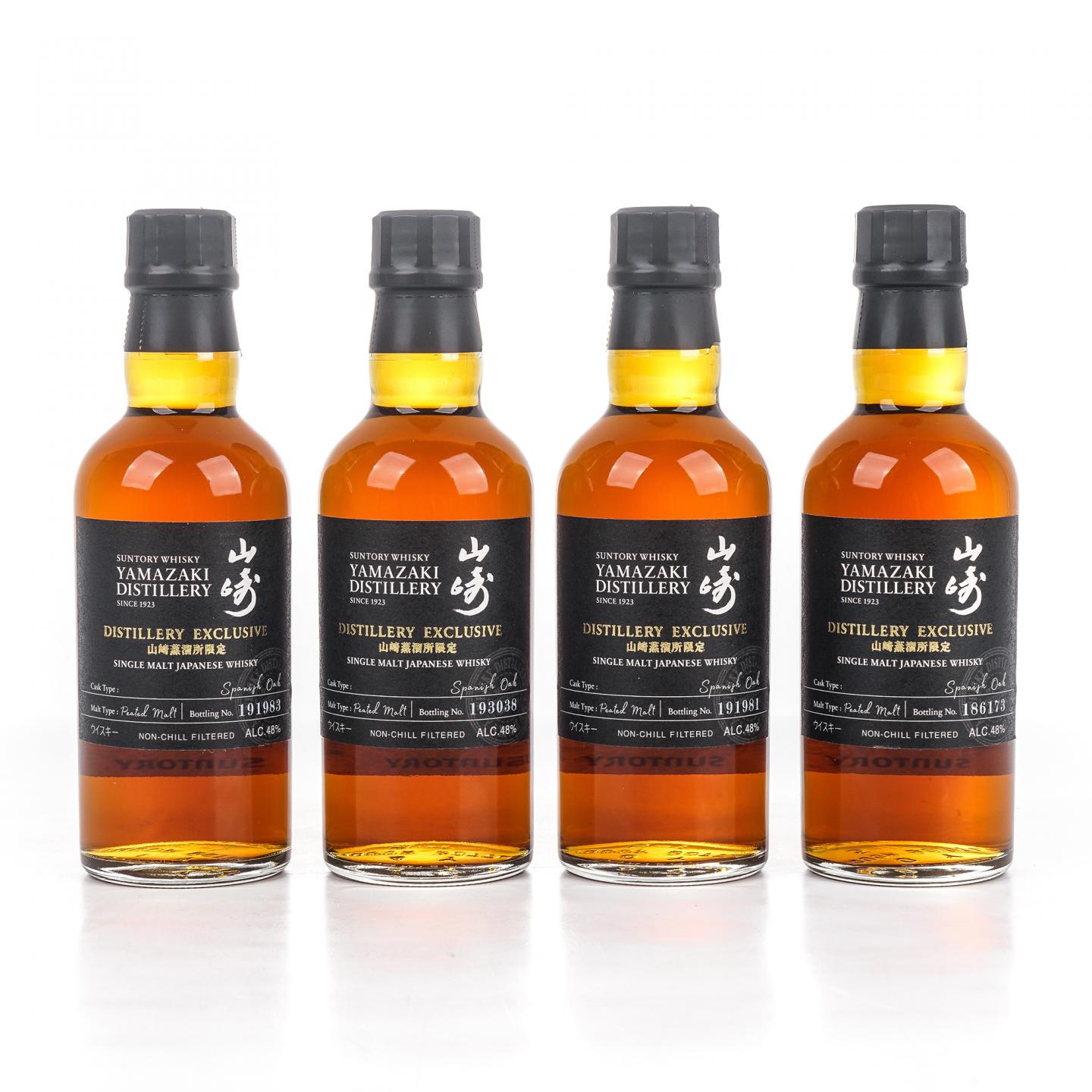 【中样】山崎蒸馏所限定 Peated Malt 4瓶组*180ml