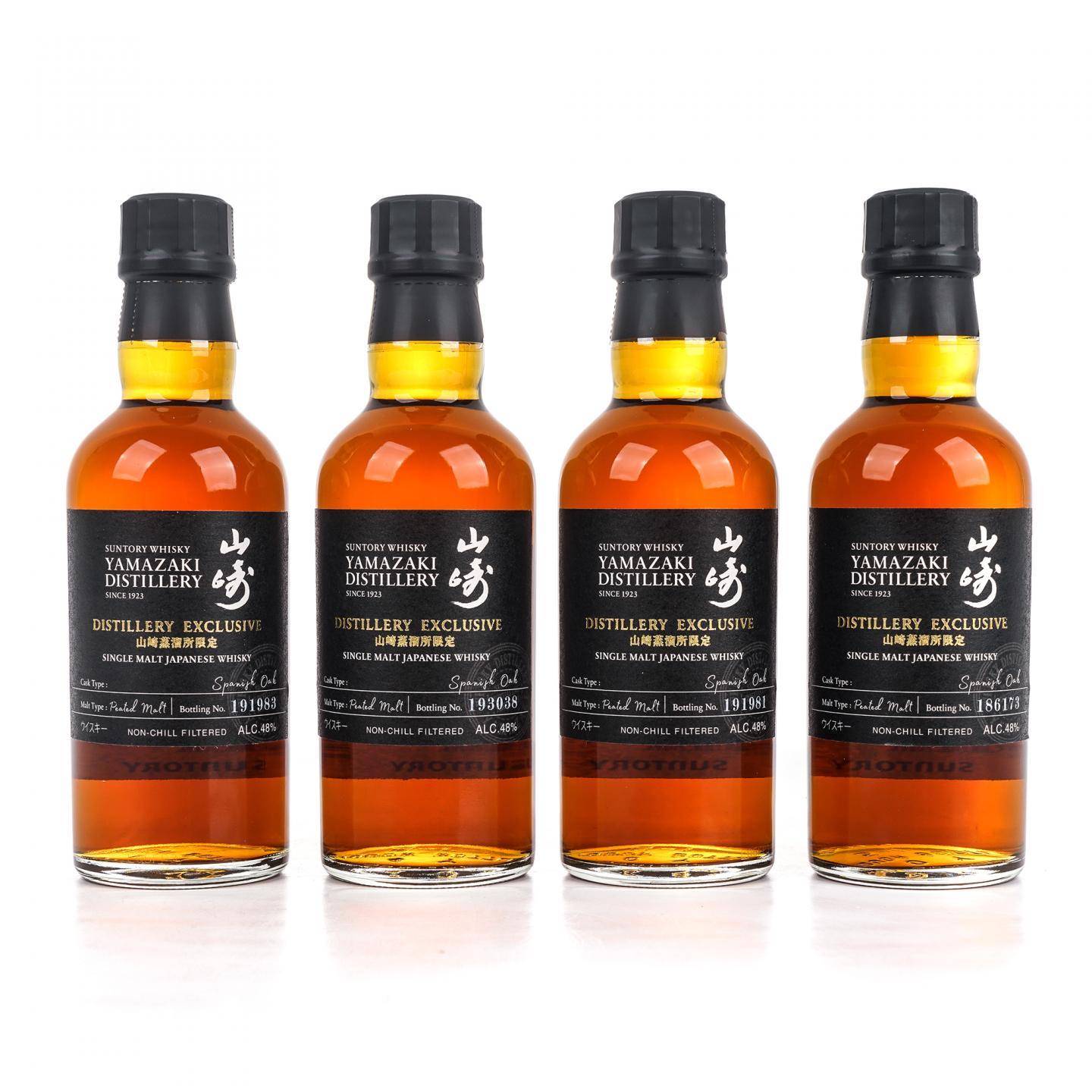 【中样】山崎蒸馏所限定 Peated Malt 4瓶组*180ml