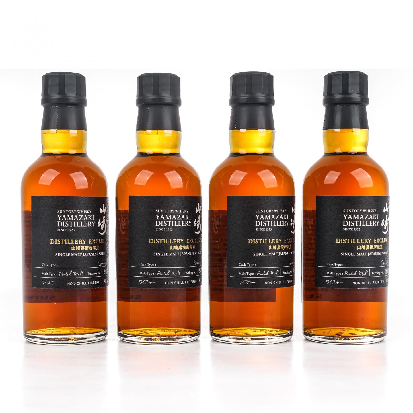 【中样】山崎蒸馏所限定 Peated Malt 4瓶组*180ml