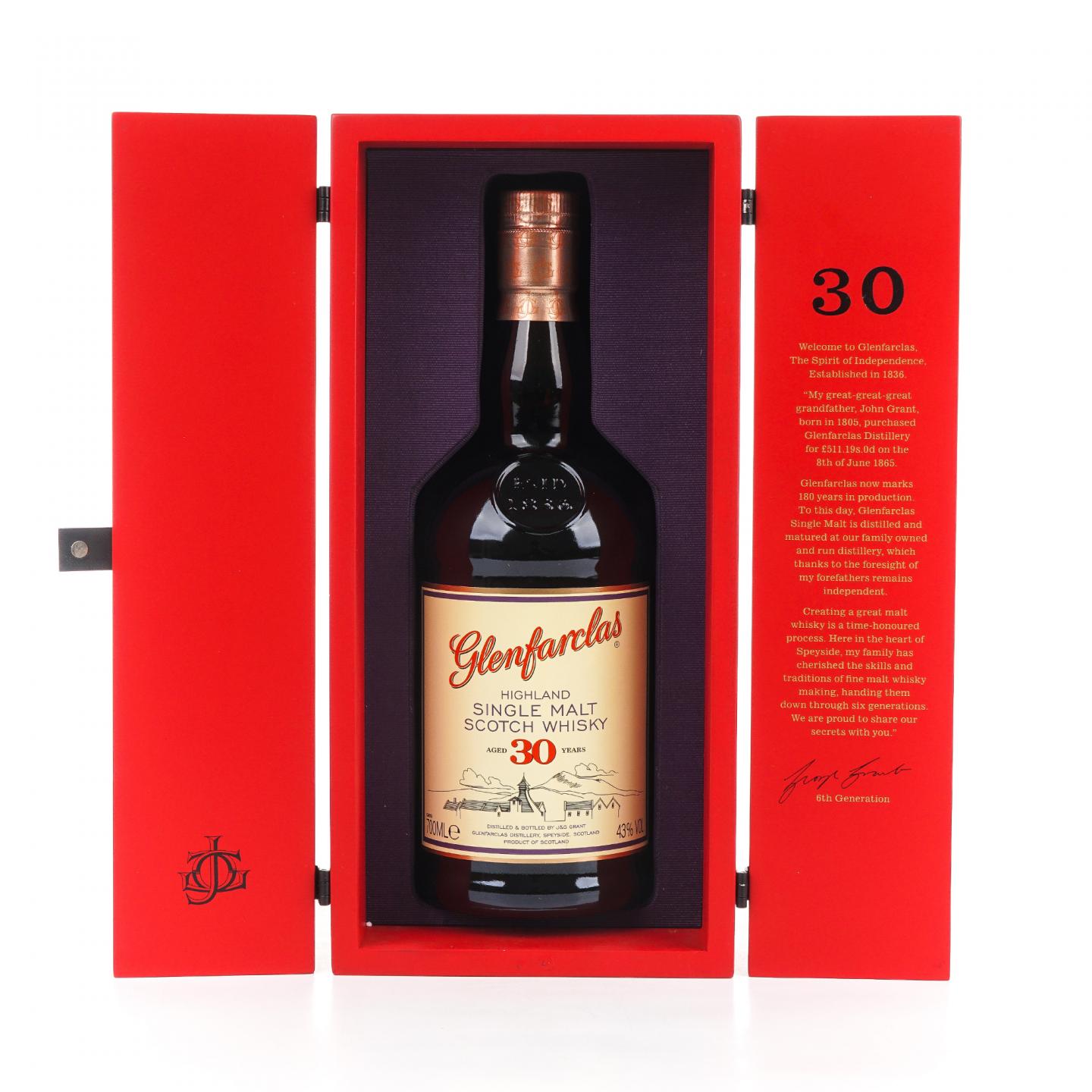格兰花格 30年 红盒 700ML