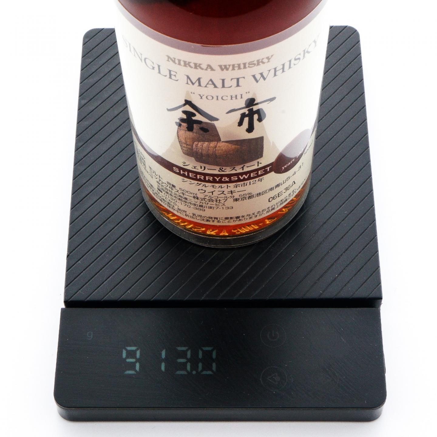 余市 12年 Sherry & Sweet 风味桶 500ml