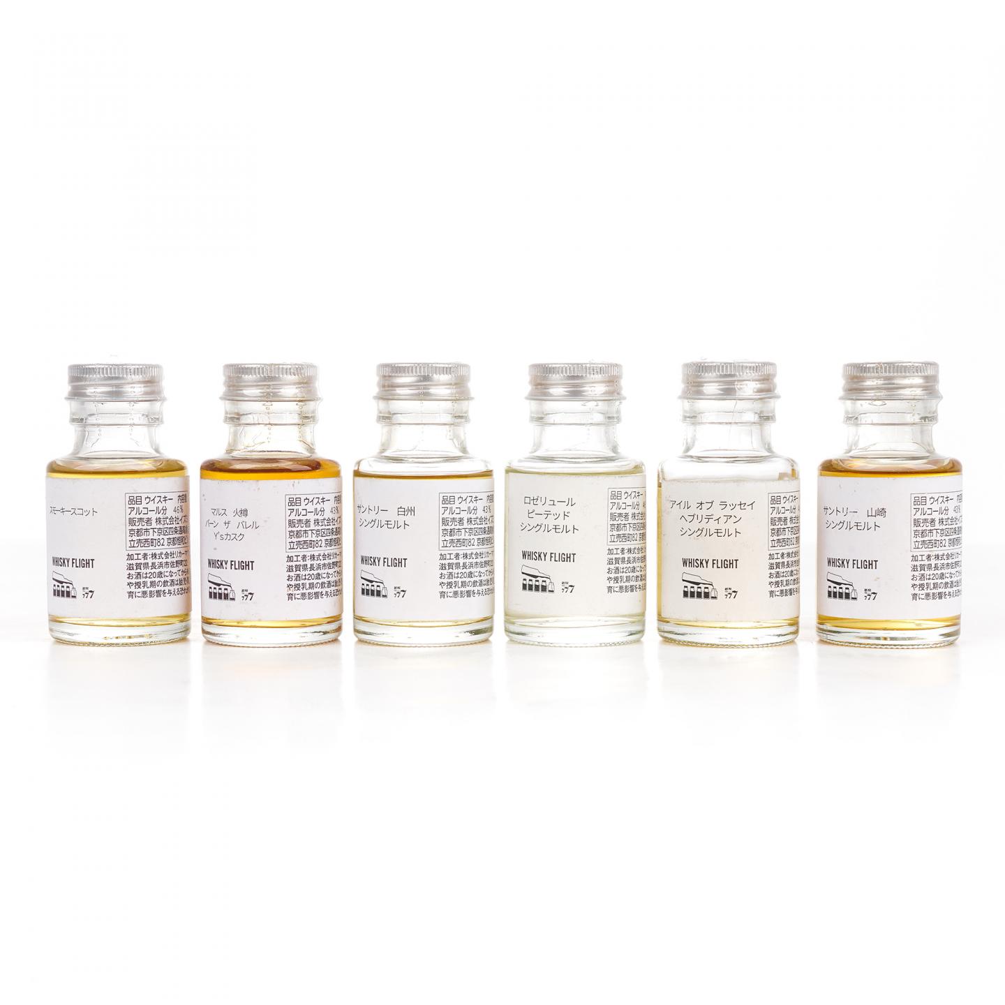 【酒版】Whisky Flight 銀座 777限定品鉴套装 50ml*6