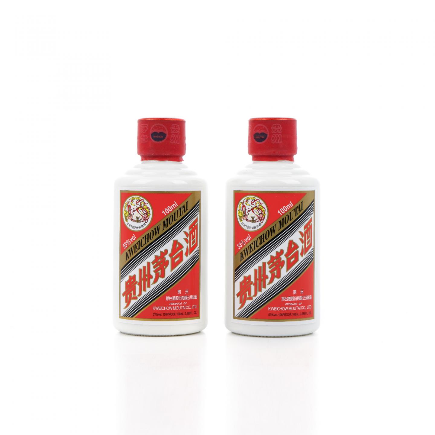 茅台·2022年 惠群贵礼 苗族刺绣套装 100ml*2