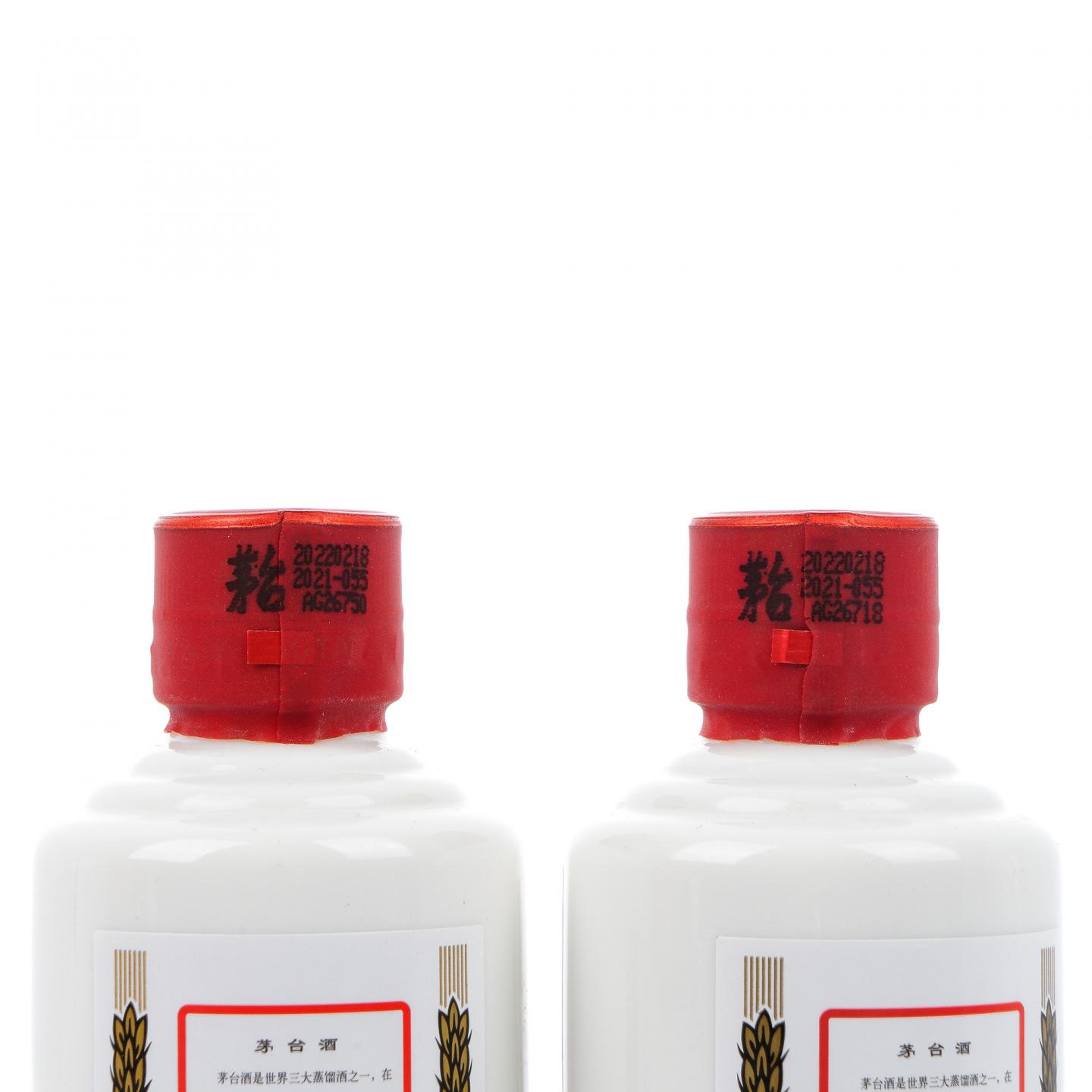茅台·2022年 惠群贵礼 苗族刺绣套装 100ml*2