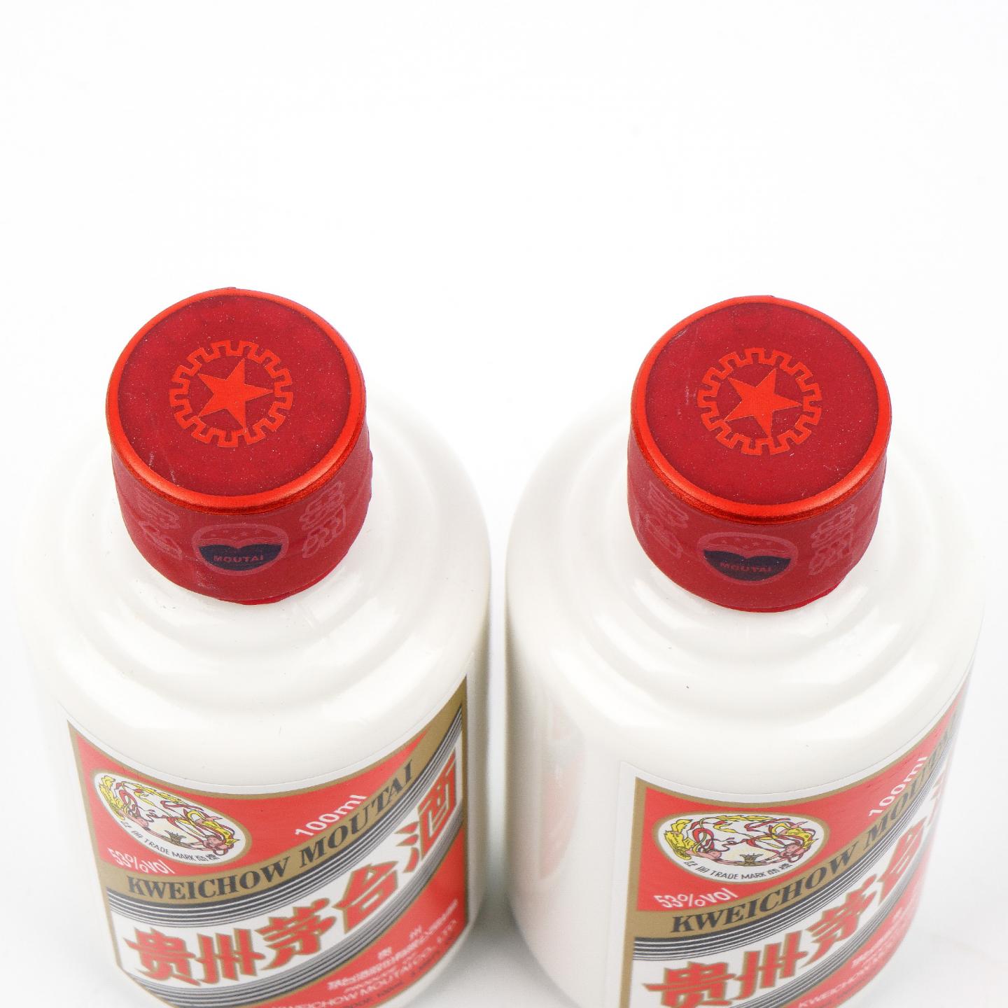 茅台·2022年 惠群贵礼 苗族刺绣套装 100ml*2