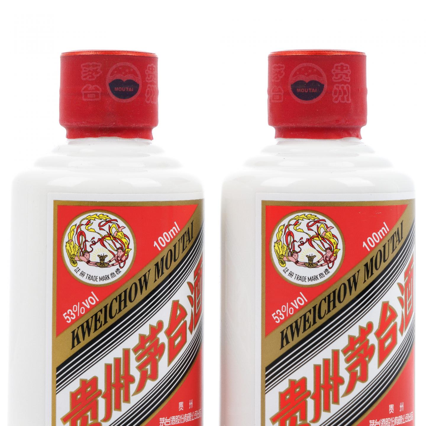 茅台·2022年 惠群贵礼 苗族刺绣套装 100ml*2